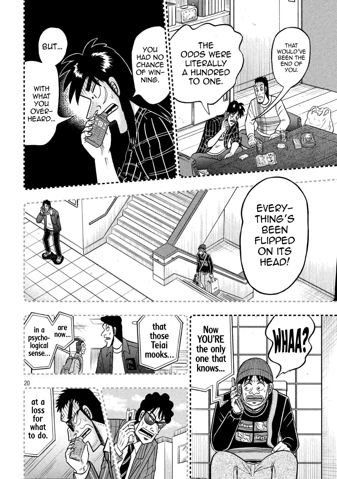 Tobaku Datenroku Kaiji - One Poker Hen Chapter 410