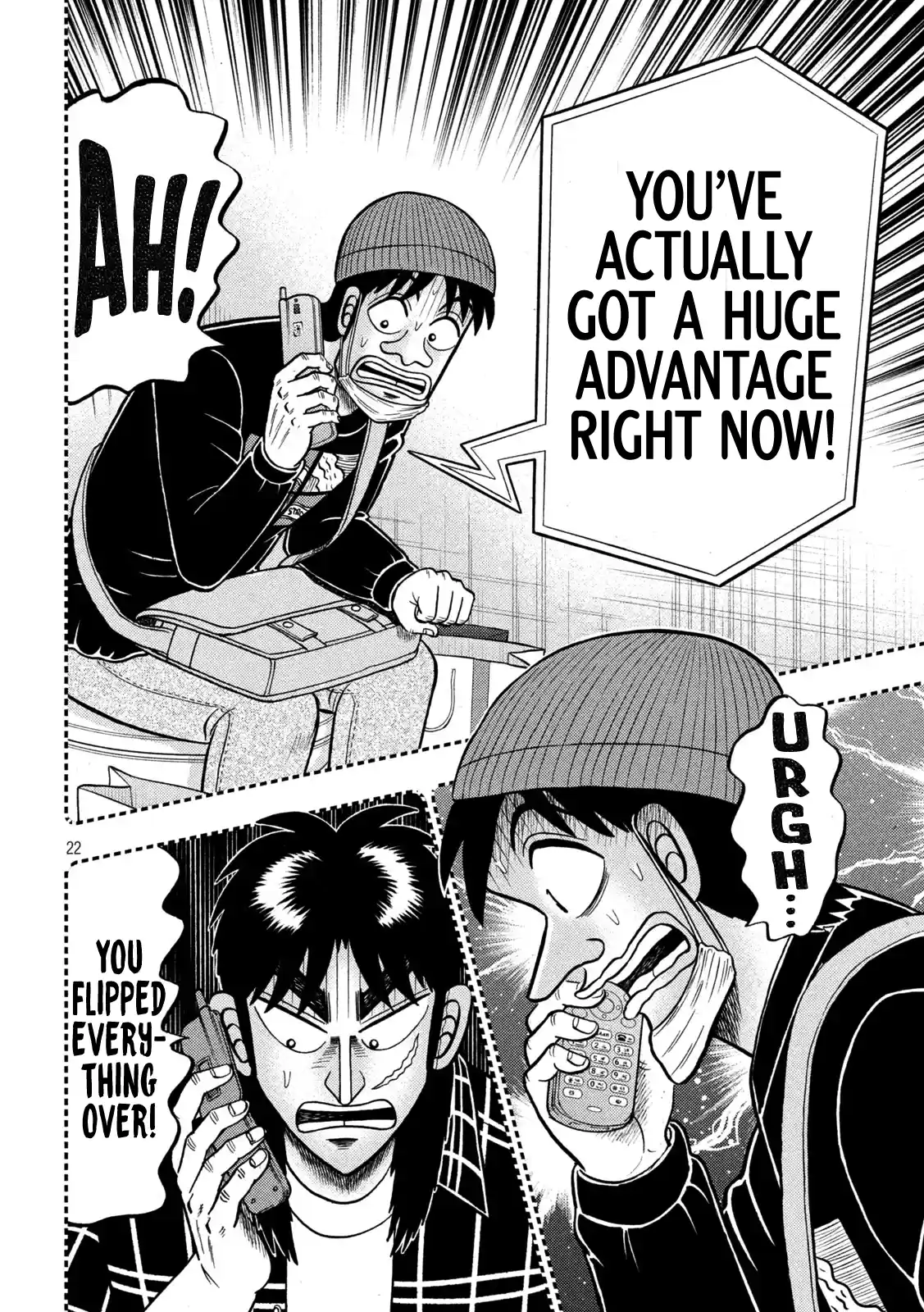 Tobaku Datenroku Kaiji - One Poker Hen Chapter 410