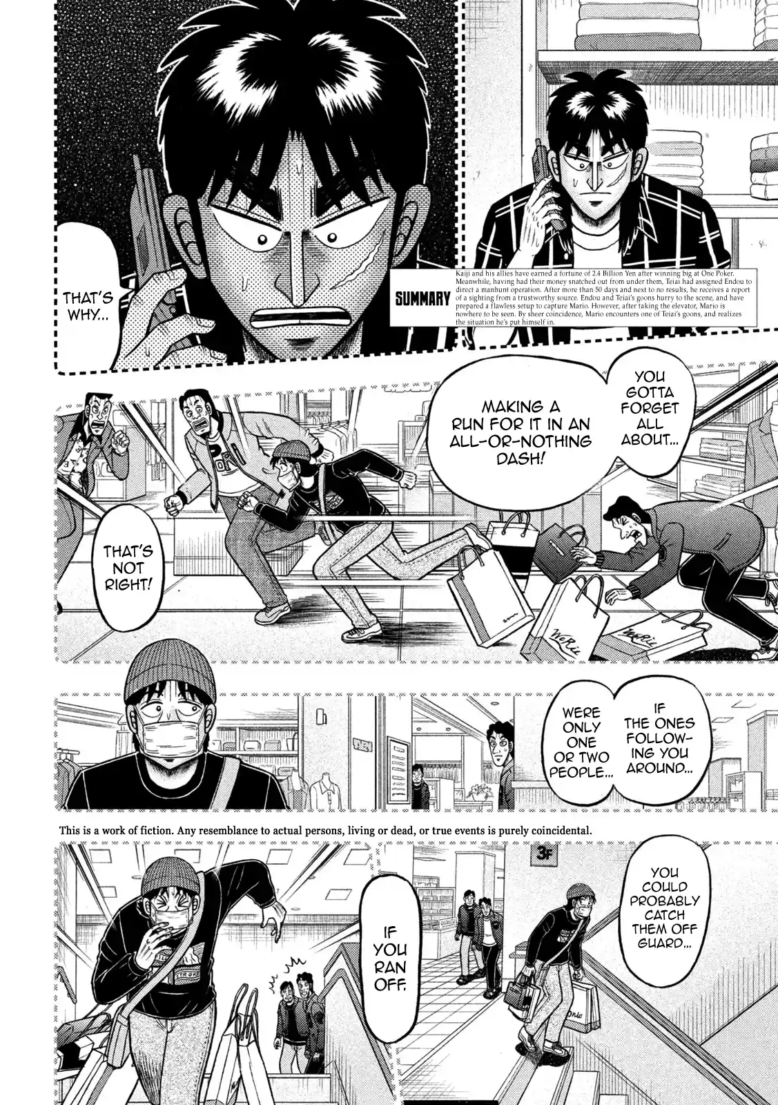 Tobaku Datenroku Kaiji - One Poker Hen Chapter 411