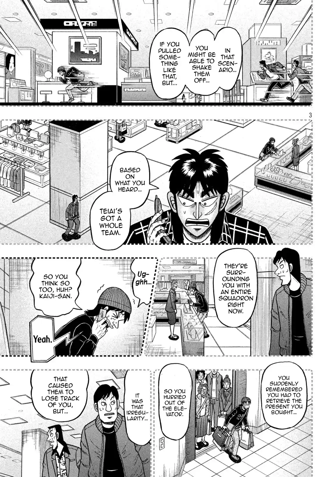Tobaku Datenroku Kaiji - One Poker Hen Chapter 411