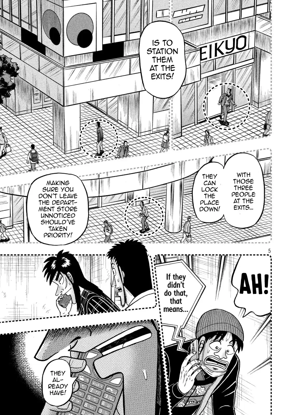 Tobaku Datenroku Kaiji - One Poker Hen Chapter 411