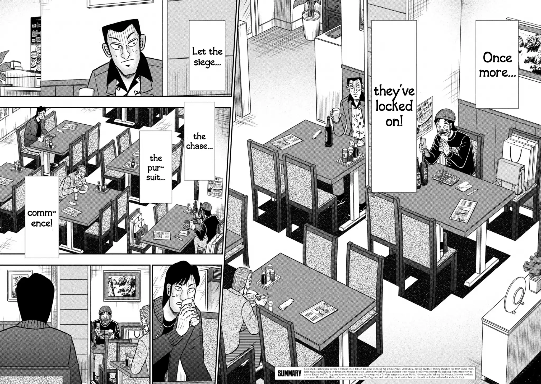 Tobaku Datenroku Kaiji - One Poker Hen Chapter 412