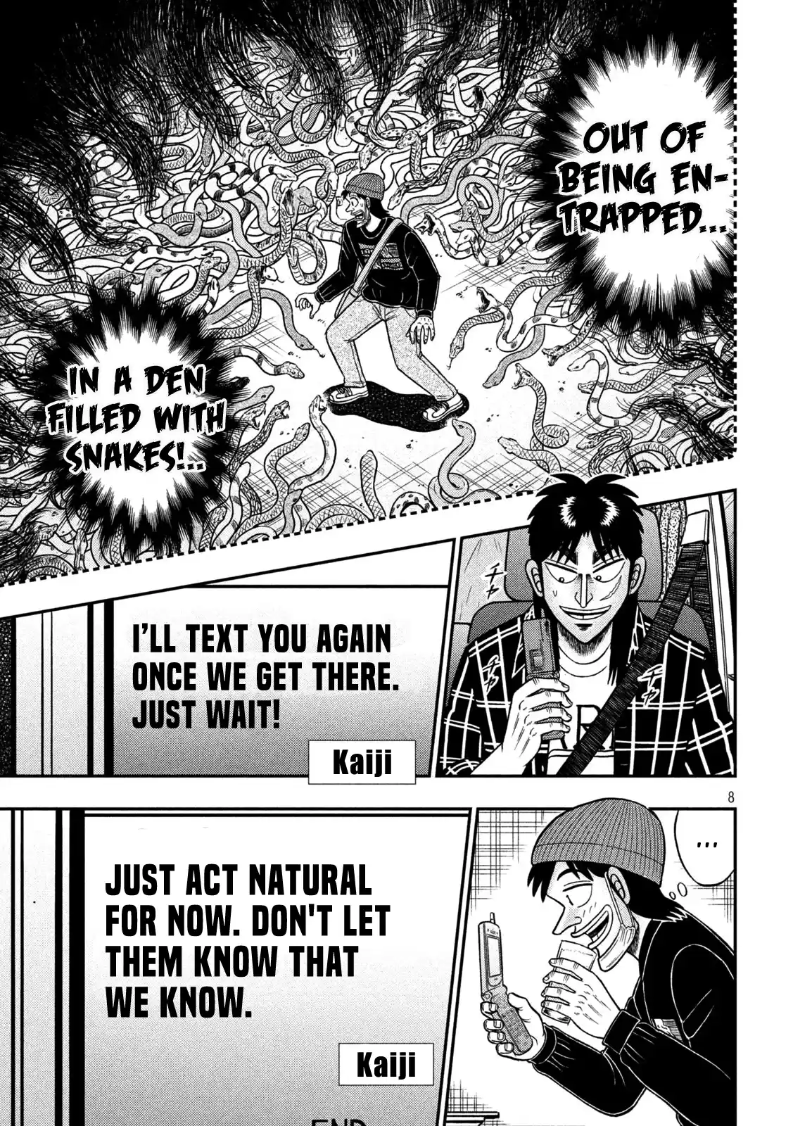 Tobaku Datenroku Kaiji - One Poker Hen Chapter 412