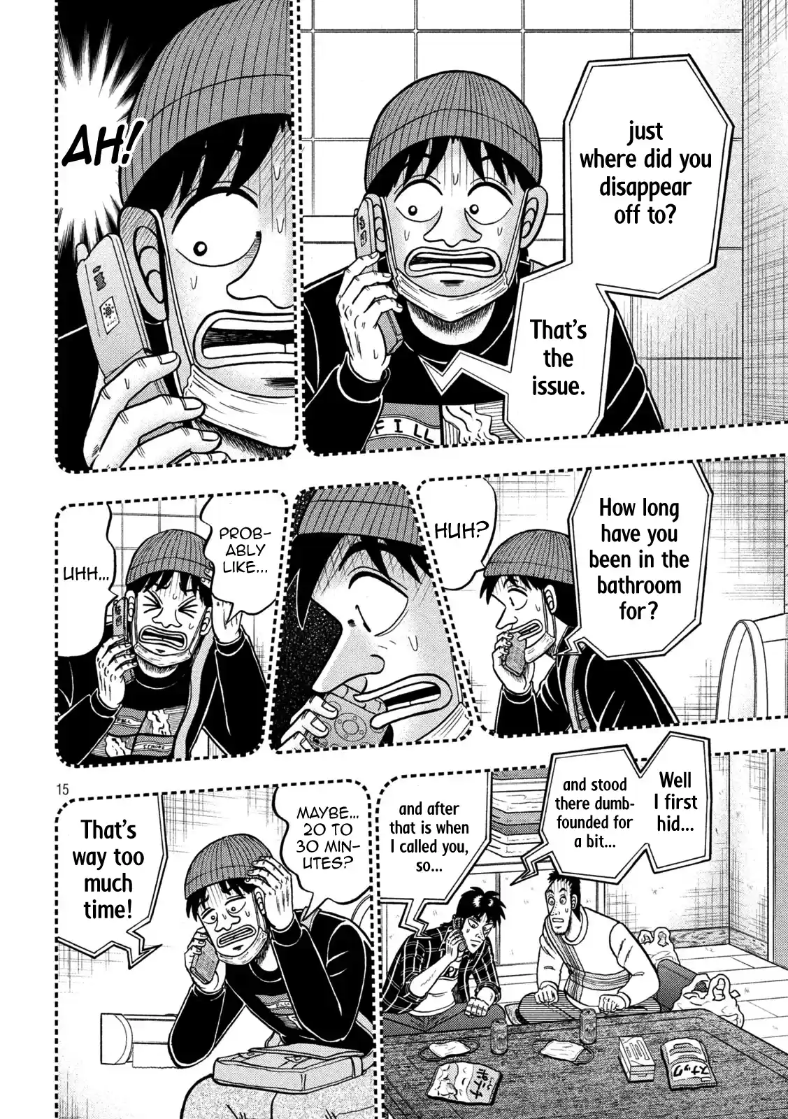 Tobaku Datenroku Kaiji - One Poker Hen Chapter 412