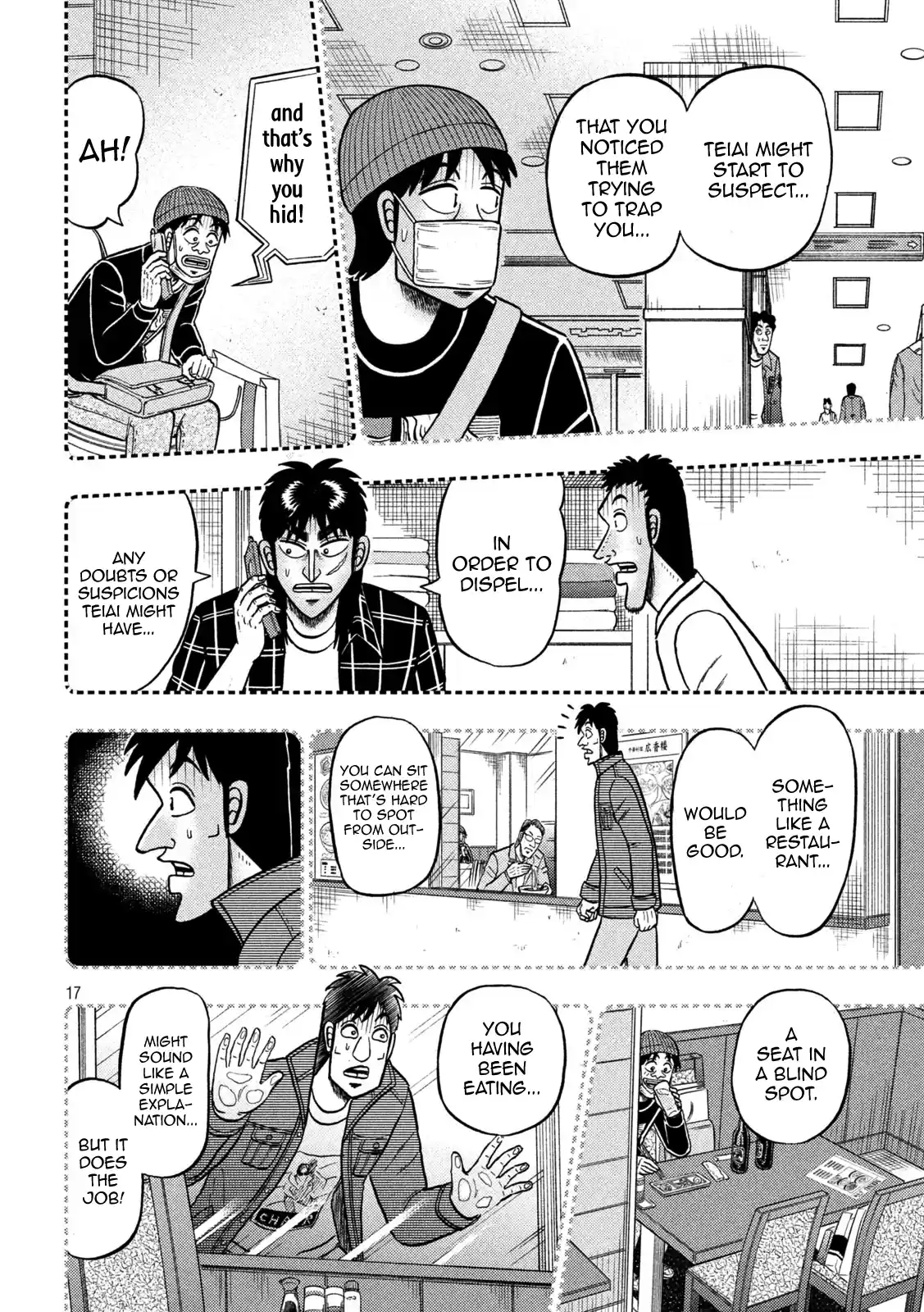 Tobaku Datenroku Kaiji - One Poker Hen Chapter 412