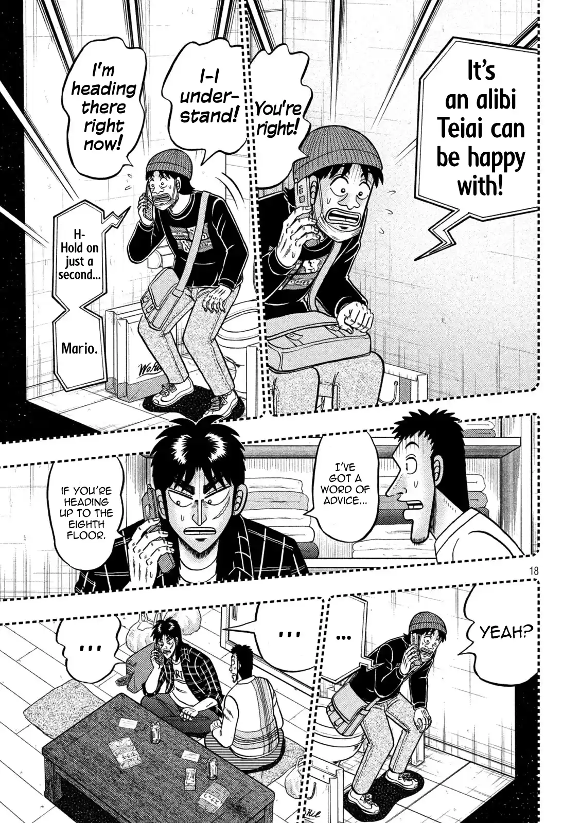 Tobaku Datenroku Kaiji - One Poker Hen Chapter 412