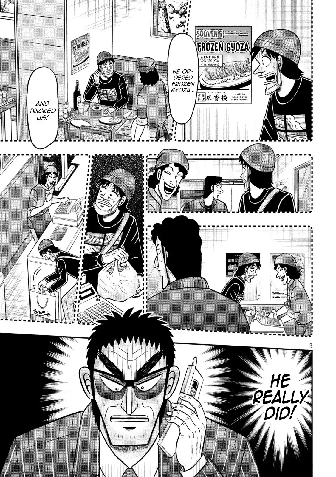 Tobaku Datenroku Kaiji - One Poker Hen Chapter 421