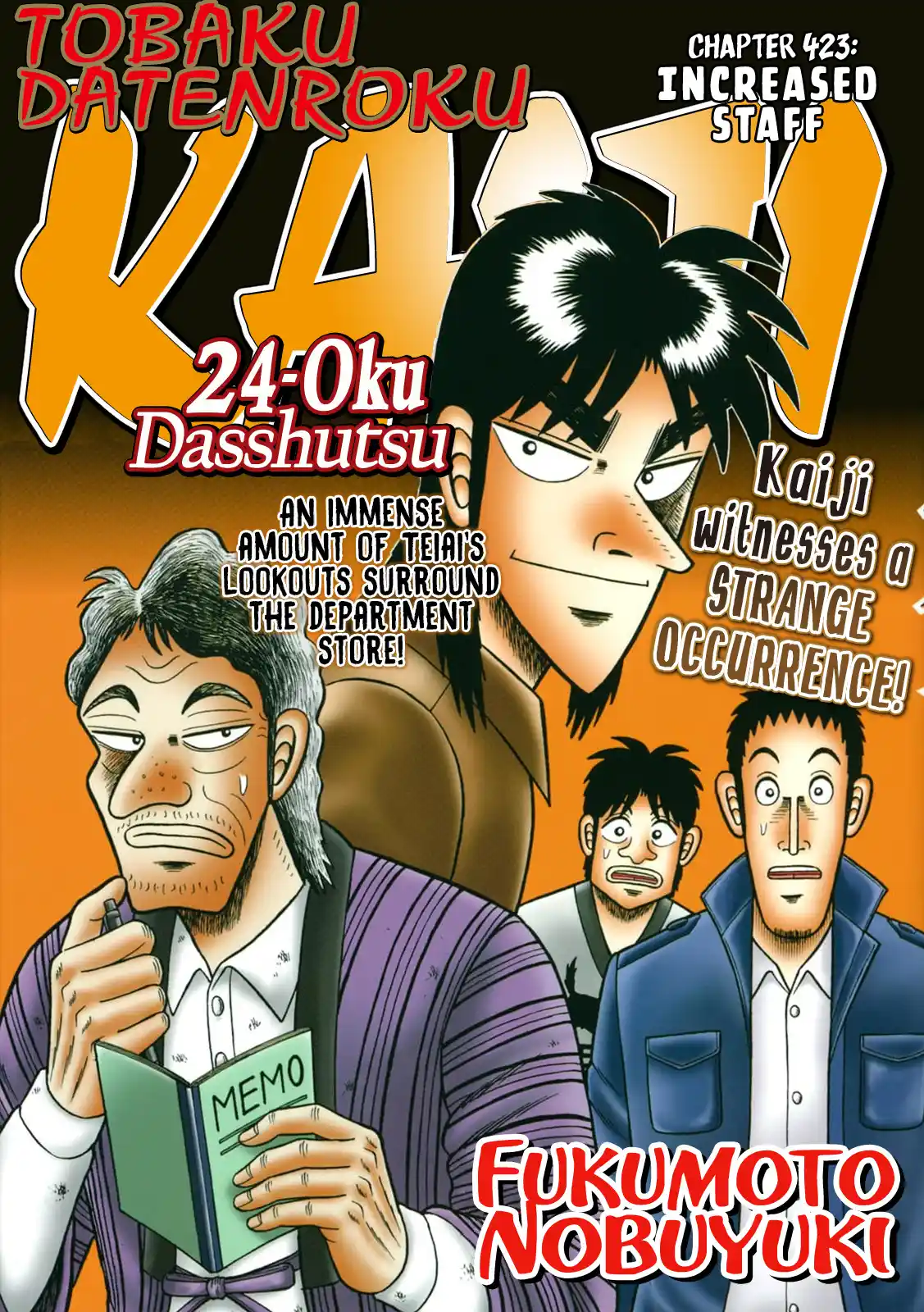 Tobaku Datenroku Kaiji - One Poker Hen Chapter 423