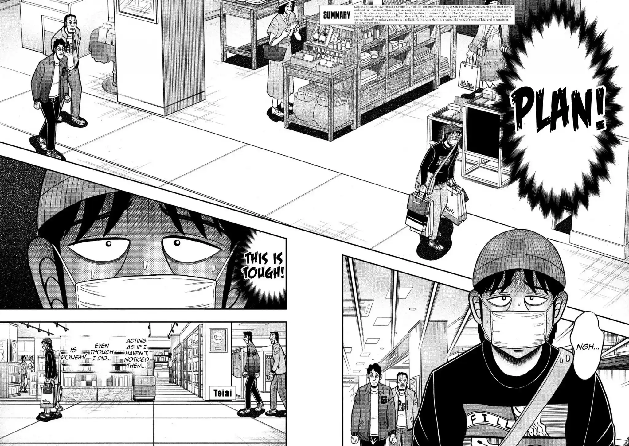 Tobaku Datenroku Kaiji - One Poker Hen Chapter 424