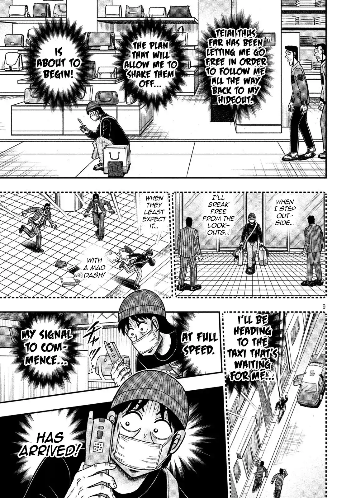 Tobaku Datenroku Kaiji - One Poker Hen Chapter 424