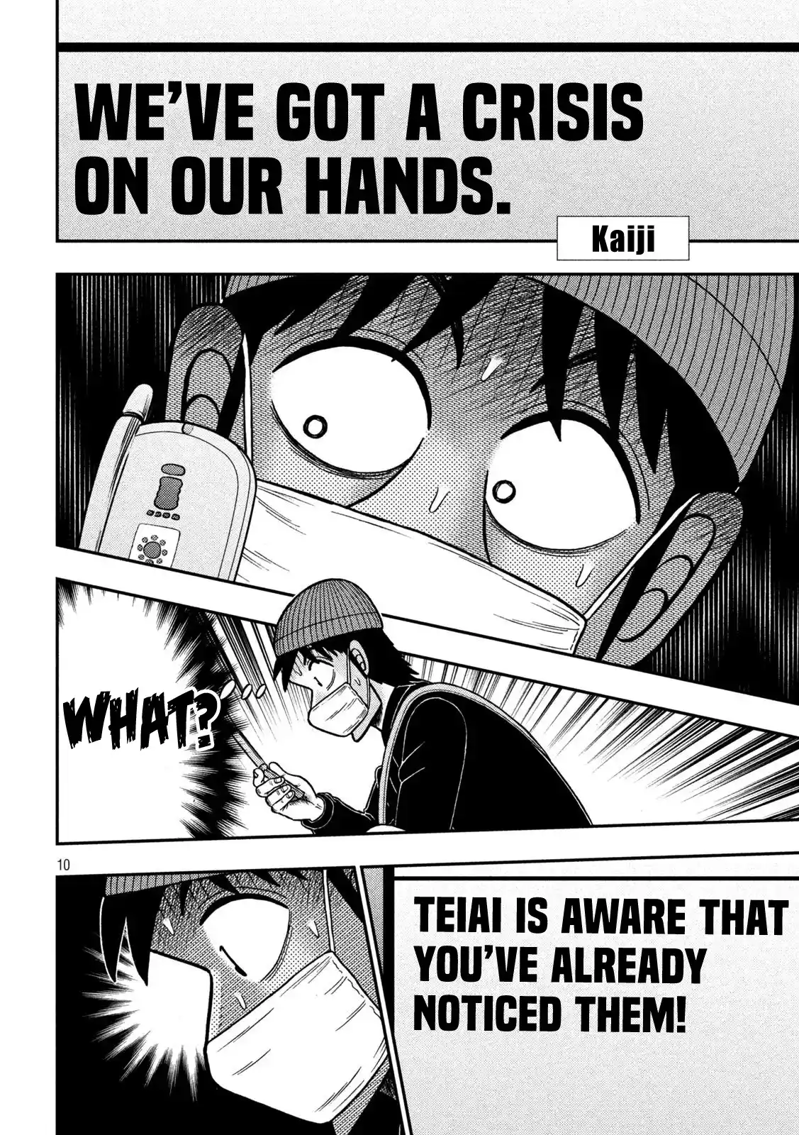 Tobaku Datenroku Kaiji - One Poker Hen Chapter 424