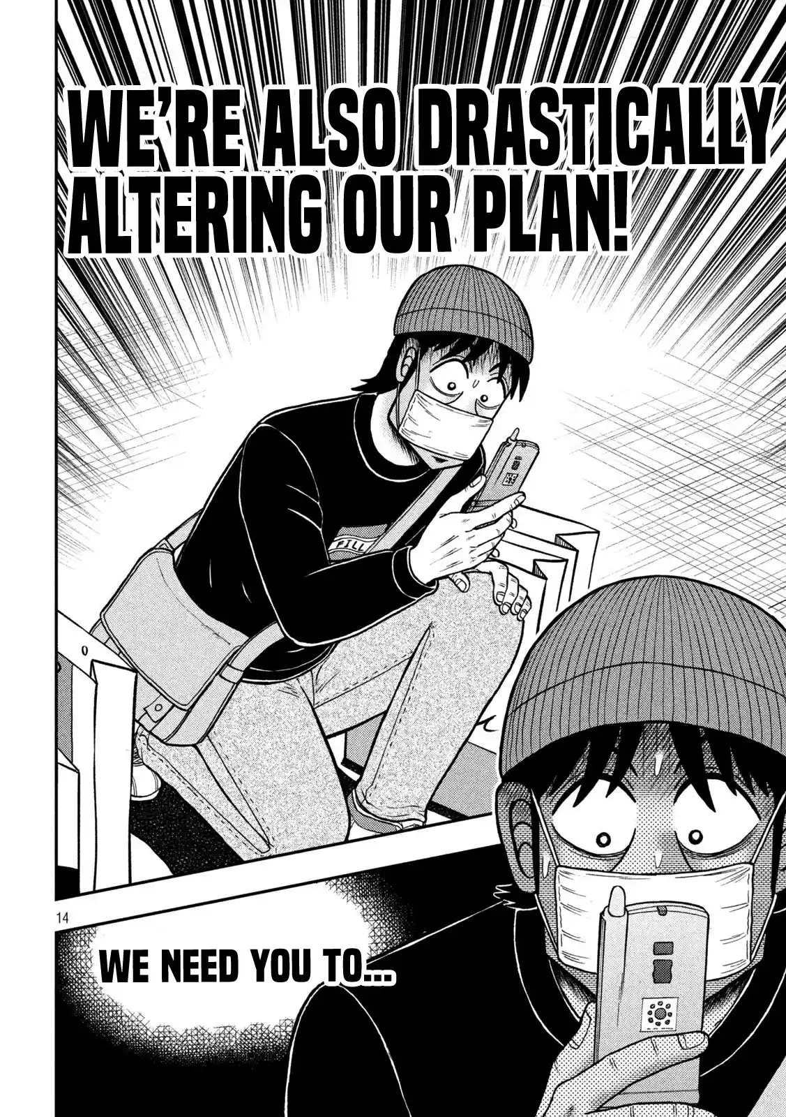 Tobaku Datenroku Kaiji - One Poker Hen Chapter 424