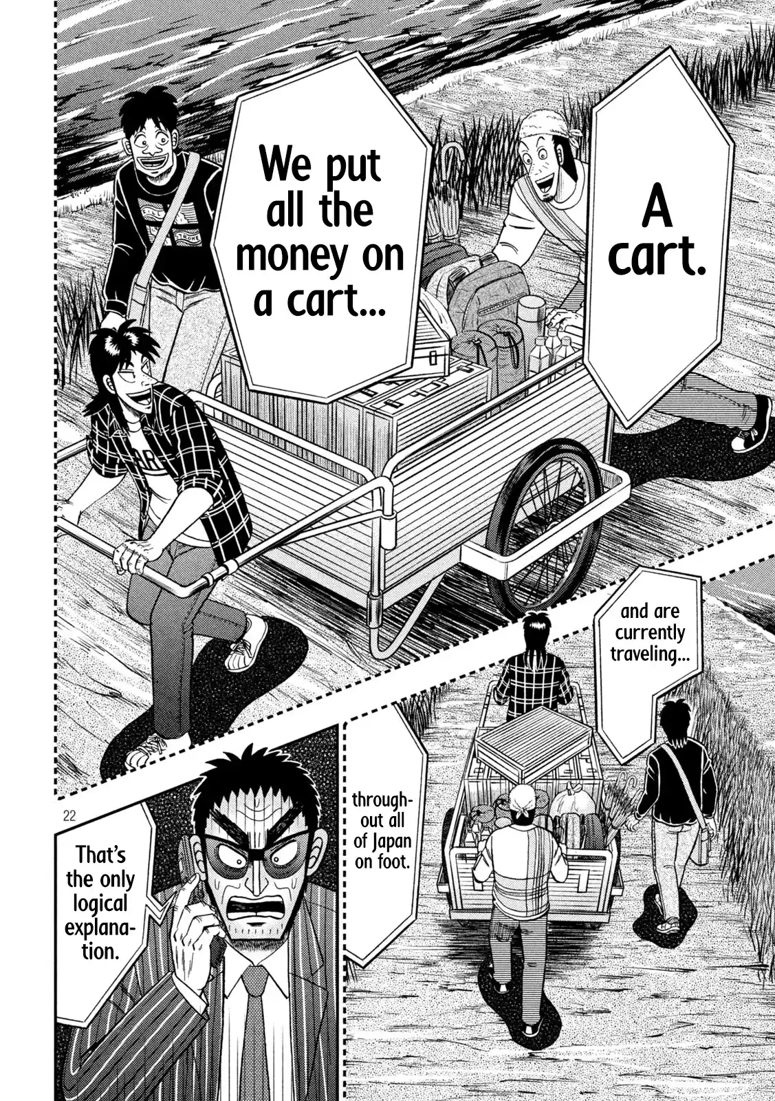 Tobaku Datenroku Kaiji - One Poker Hen Chapter 436