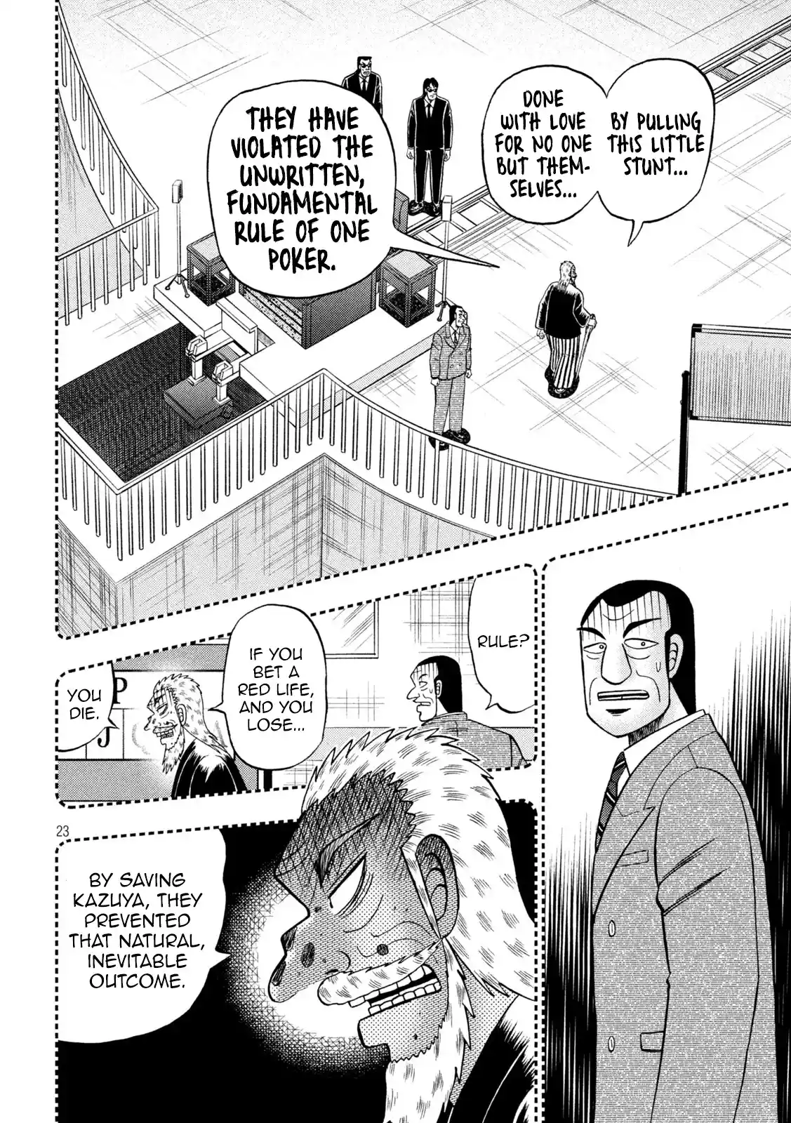 Tobaku Datenroku Kaiji - One Poker Hen Chapter 442