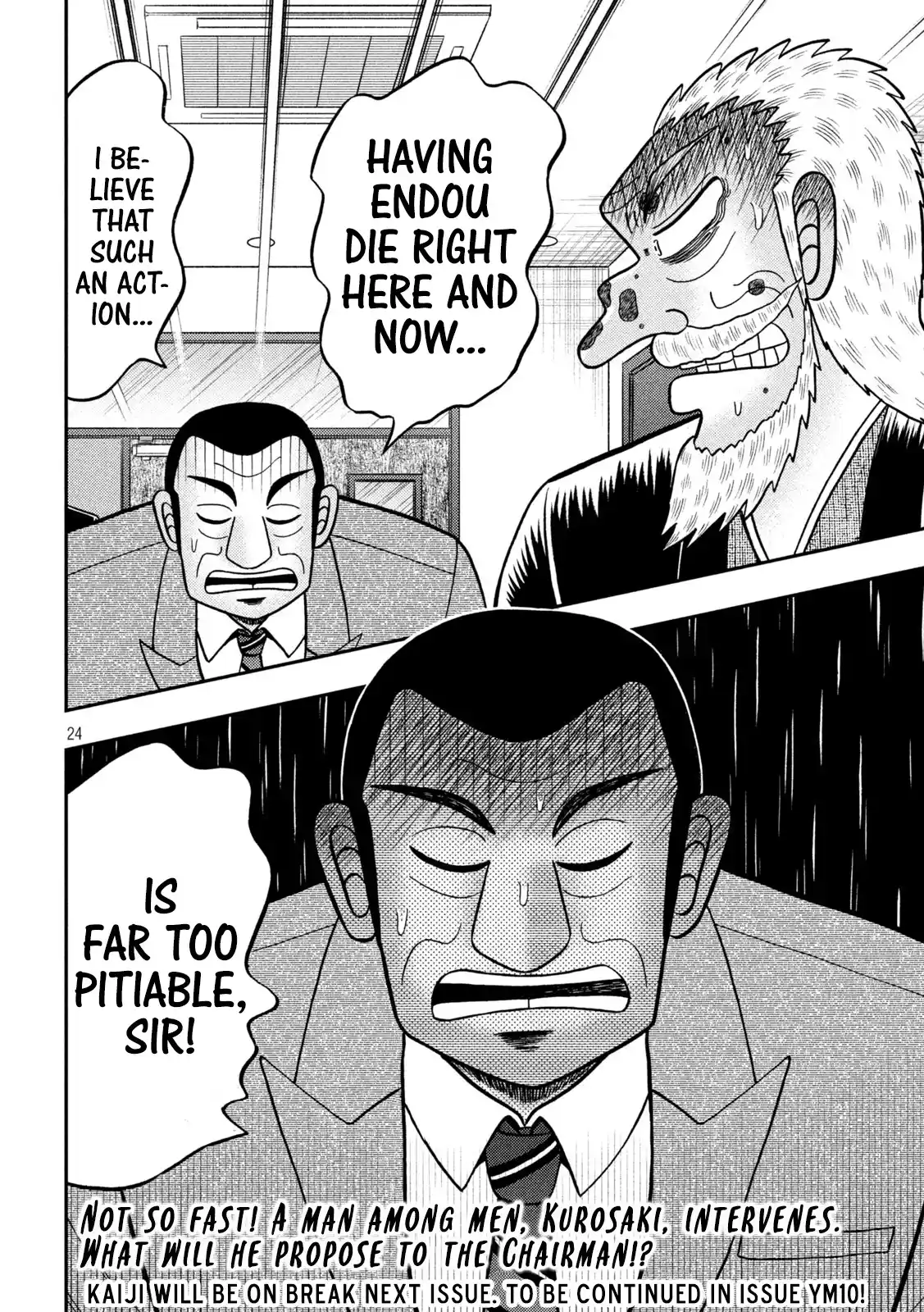 Tobaku Datenroku Kaiji - One Poker Hen Chapter 448