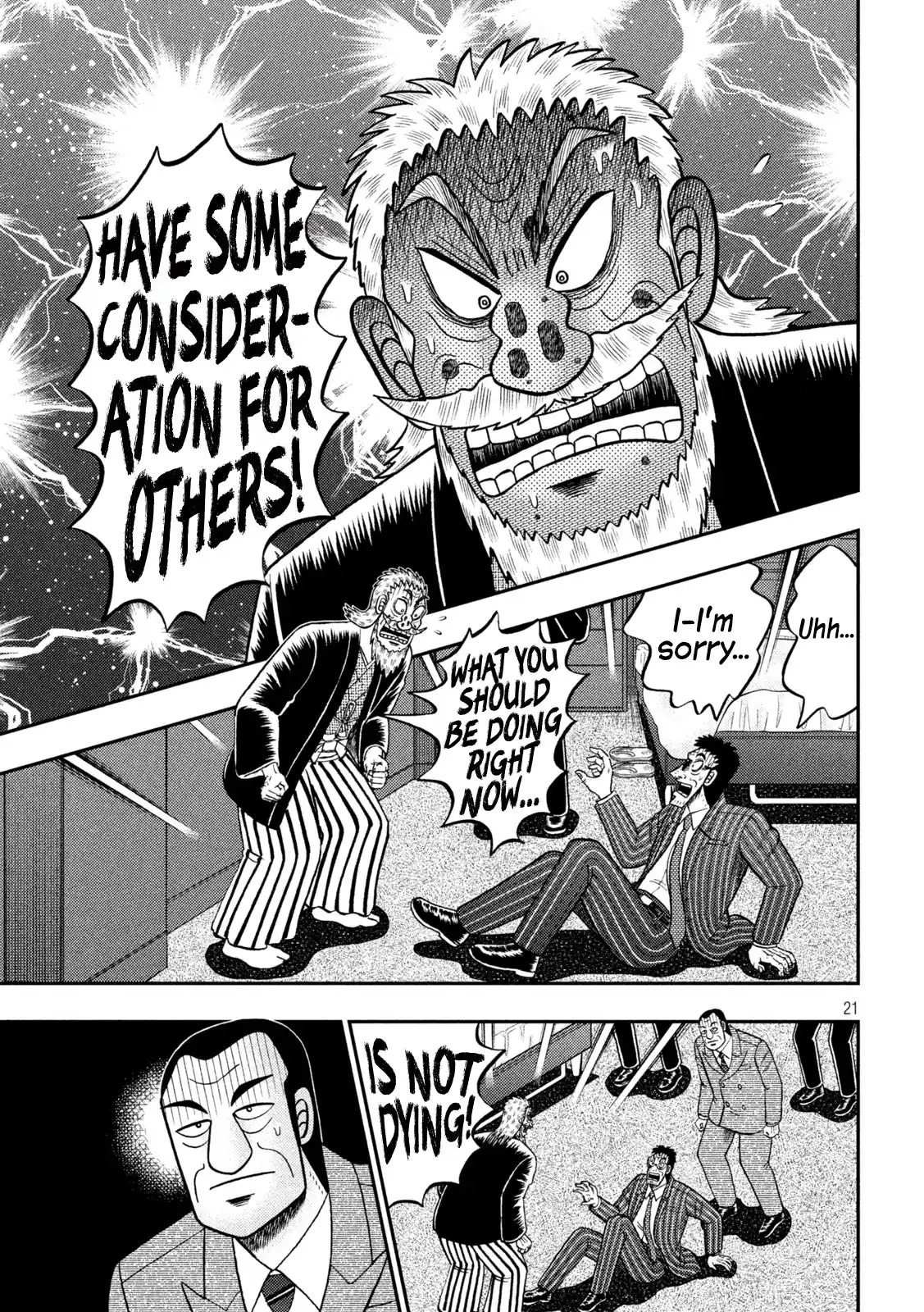 Tobaku Datenroku Kaiji - One Poker Hen Chapter 449