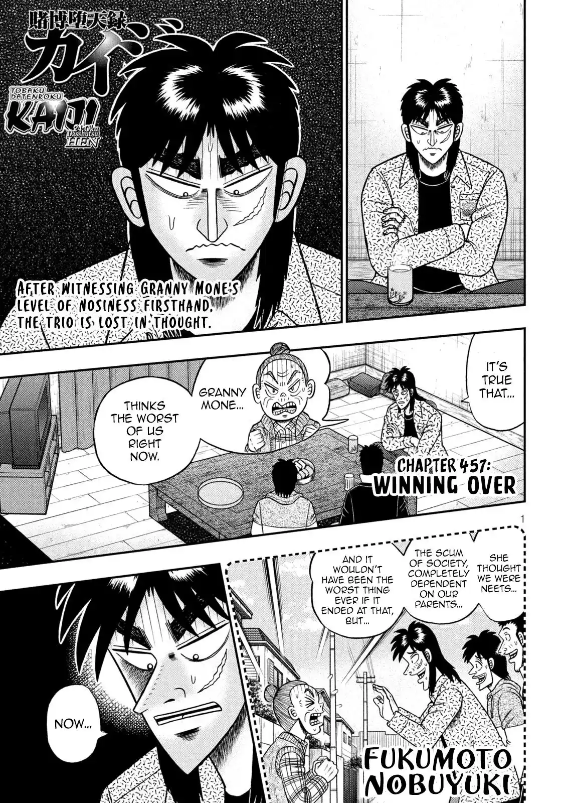 Tobaku Datenroku Kaiji - One Poker Hen Chapter 457