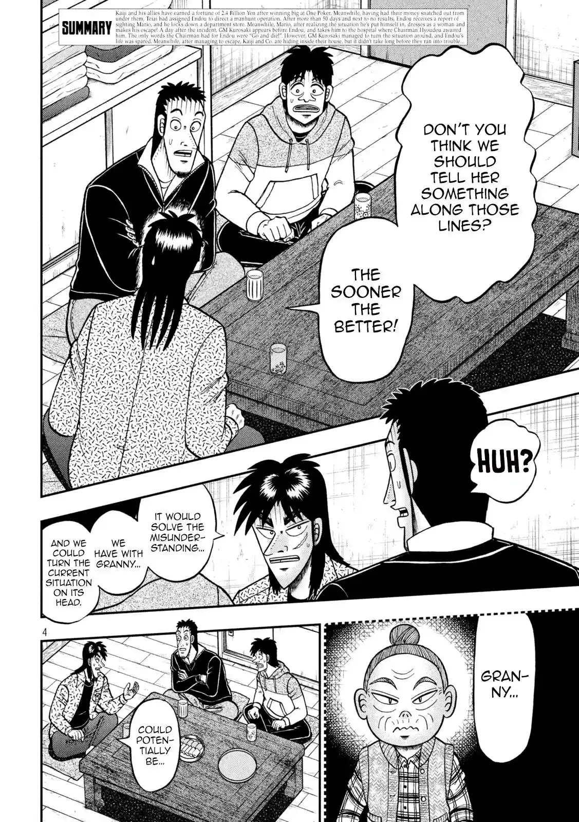Tobaku Datenroku Kaiji - One Poker Hen Chapter 457
