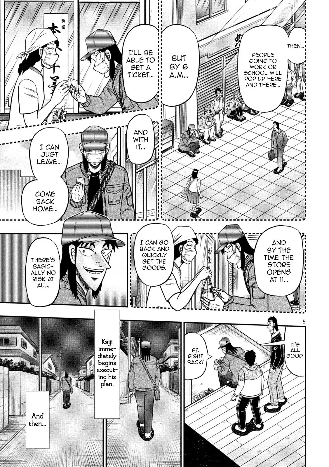 Tobaku Datenroku Kaiji - One Poker Hen Chapter 458