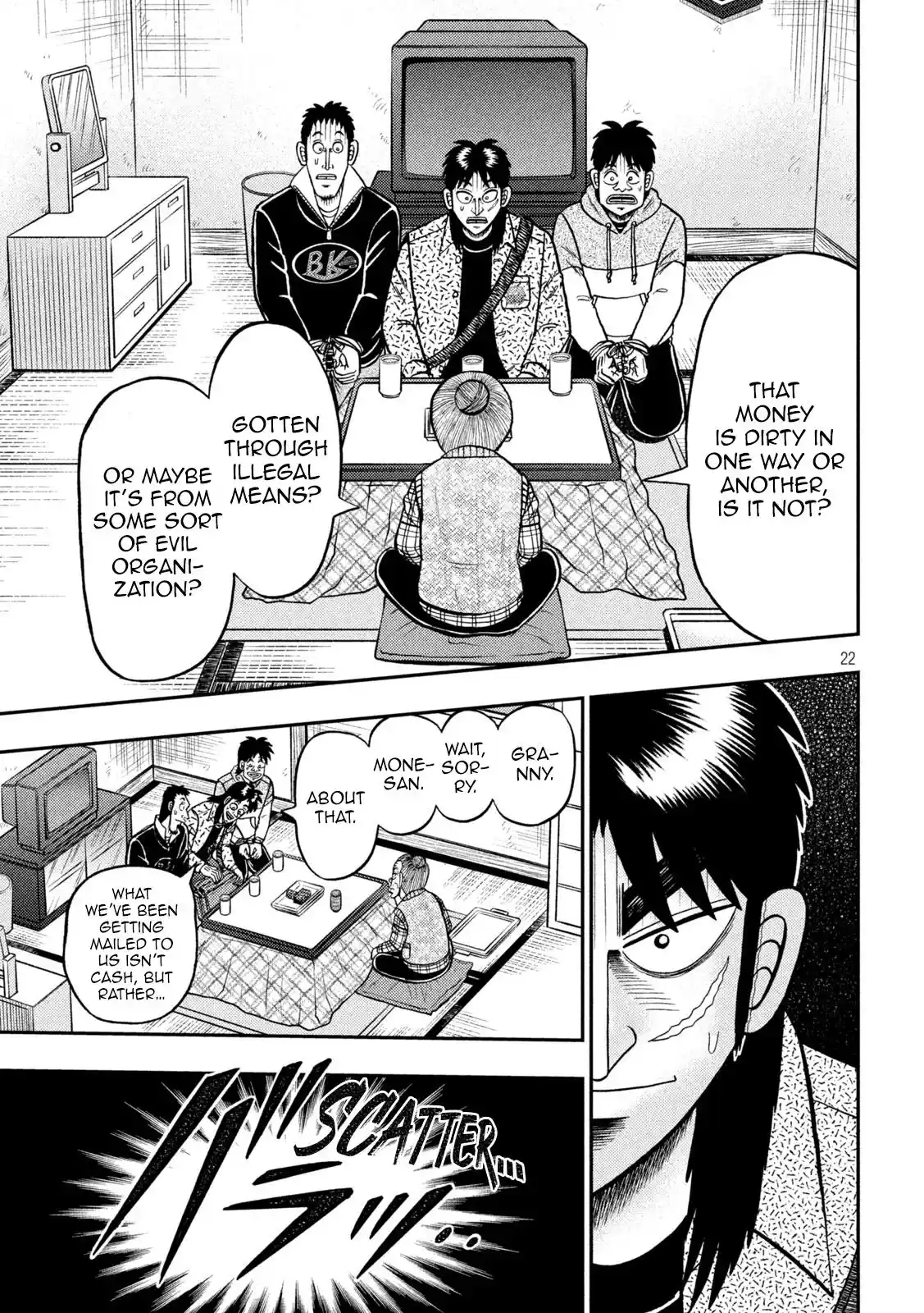 Tobaku Datenroku Kaiji - One Poker Hen Chapter 459