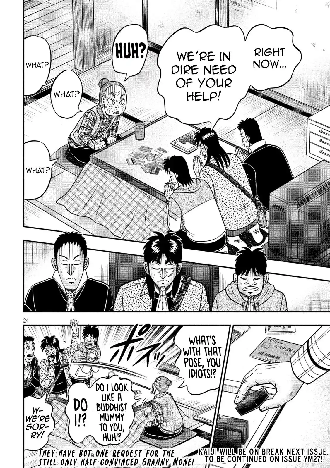 Tobaku Datenroku Kaiji - One Poker Hen Chapter 460