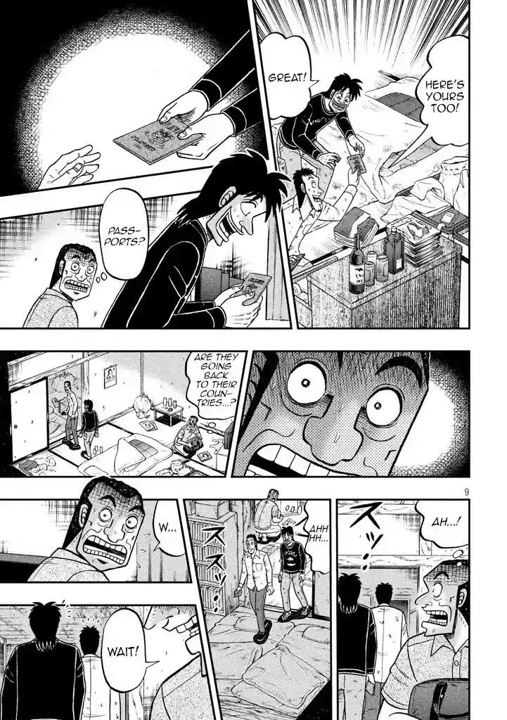 Tobaku Datenroku Kaiji - One Poker Hen Chapter 5: Evacuate