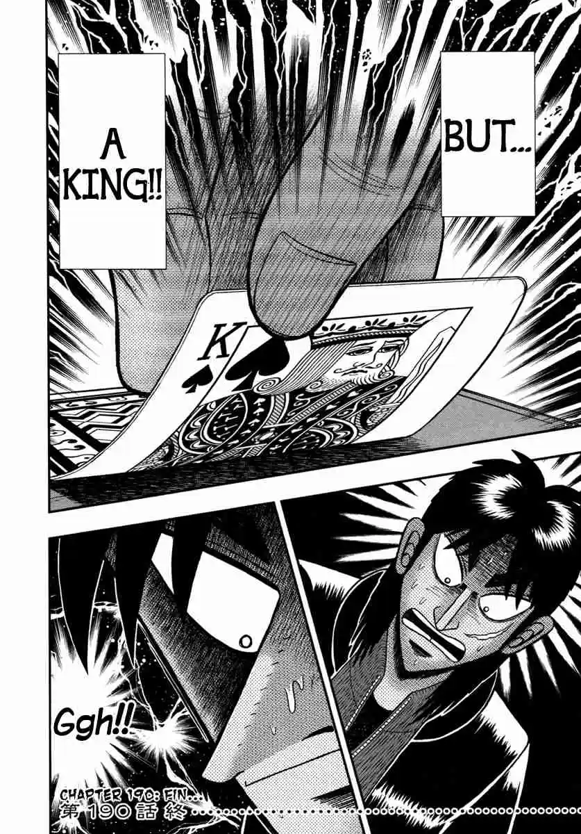 Tobaku Datenroku Kaiji: One Poker Hen Vol.10 Ch.190