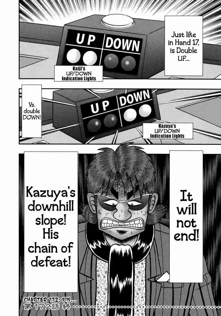 Tobaku Datenroku Kaiji: One Poker Hen Vol.8 Ch.172