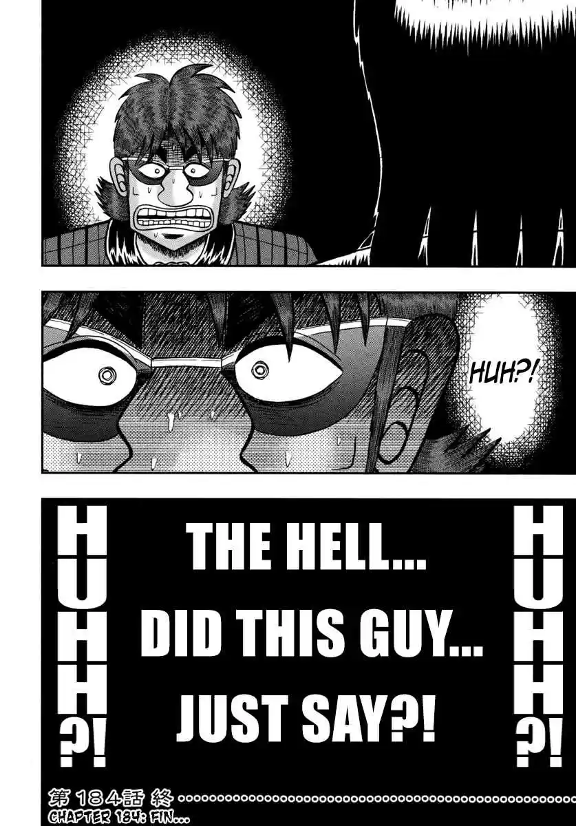 Tobaku Datenroku Kaiji: One Poker Hen Vol.9 Ch.184