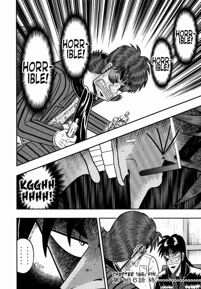 Tobaku Datenroku Kaiji: One Poker Hen Vol.9 Ch.186