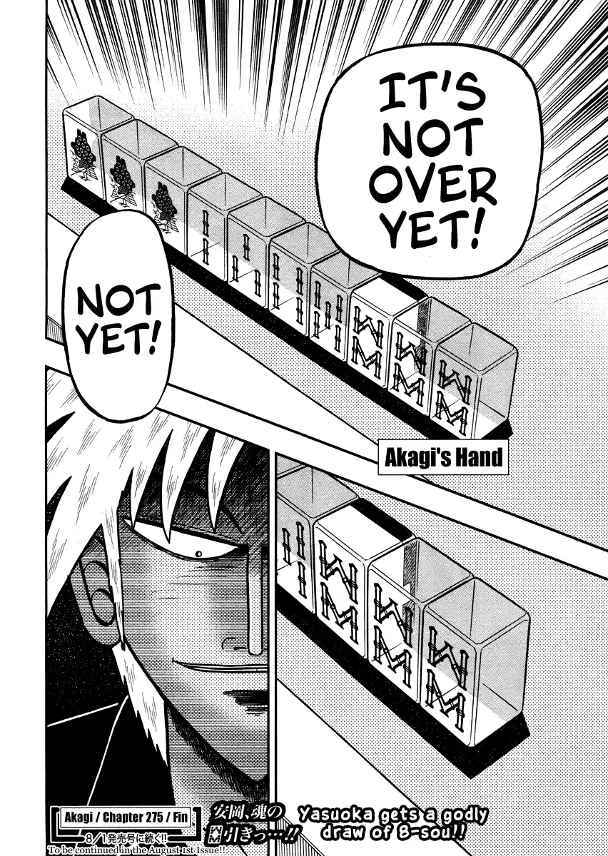 Tohai Densetsu Akagi Ch.275