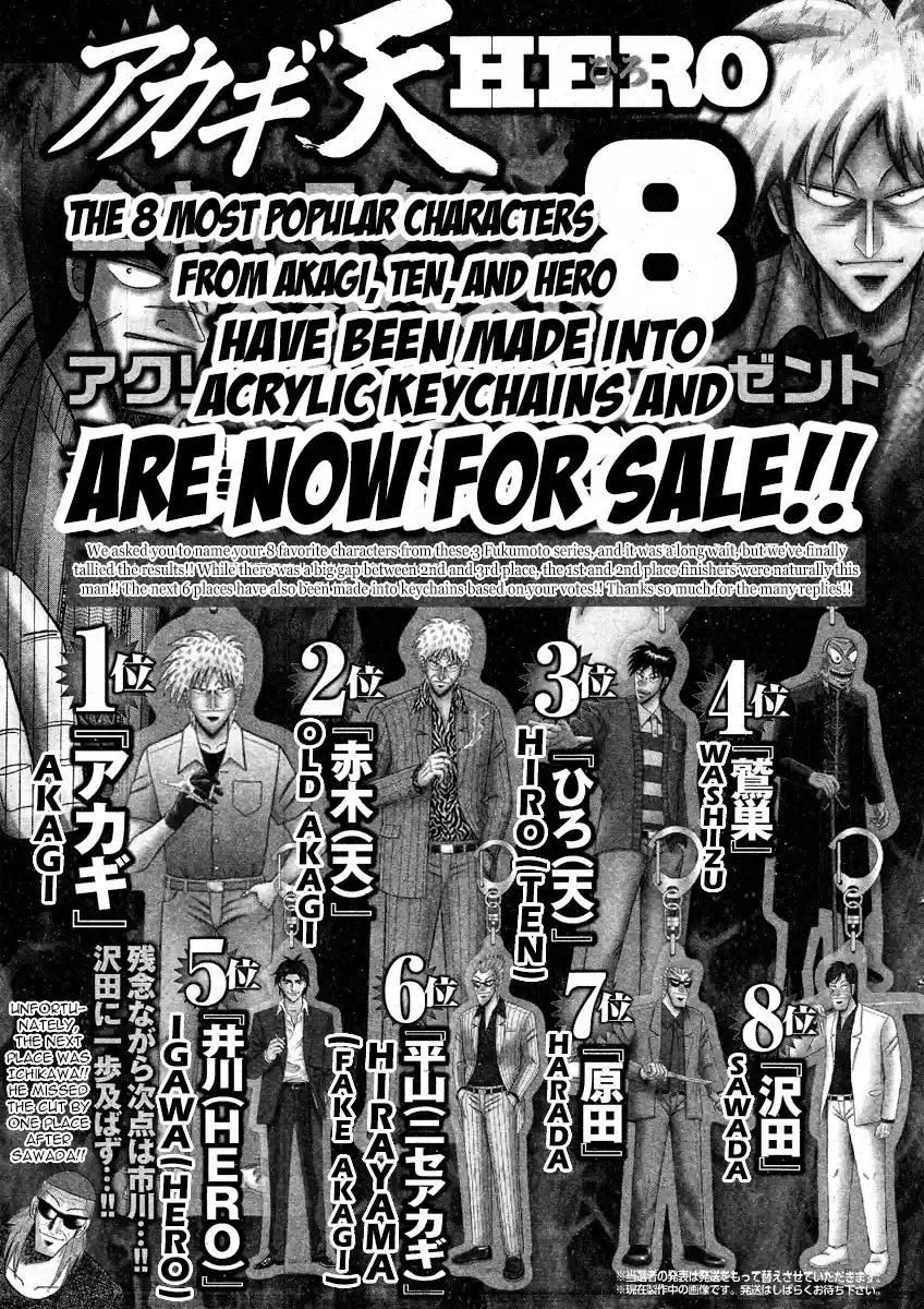 Tohai Densetsu Akagi Ch.284