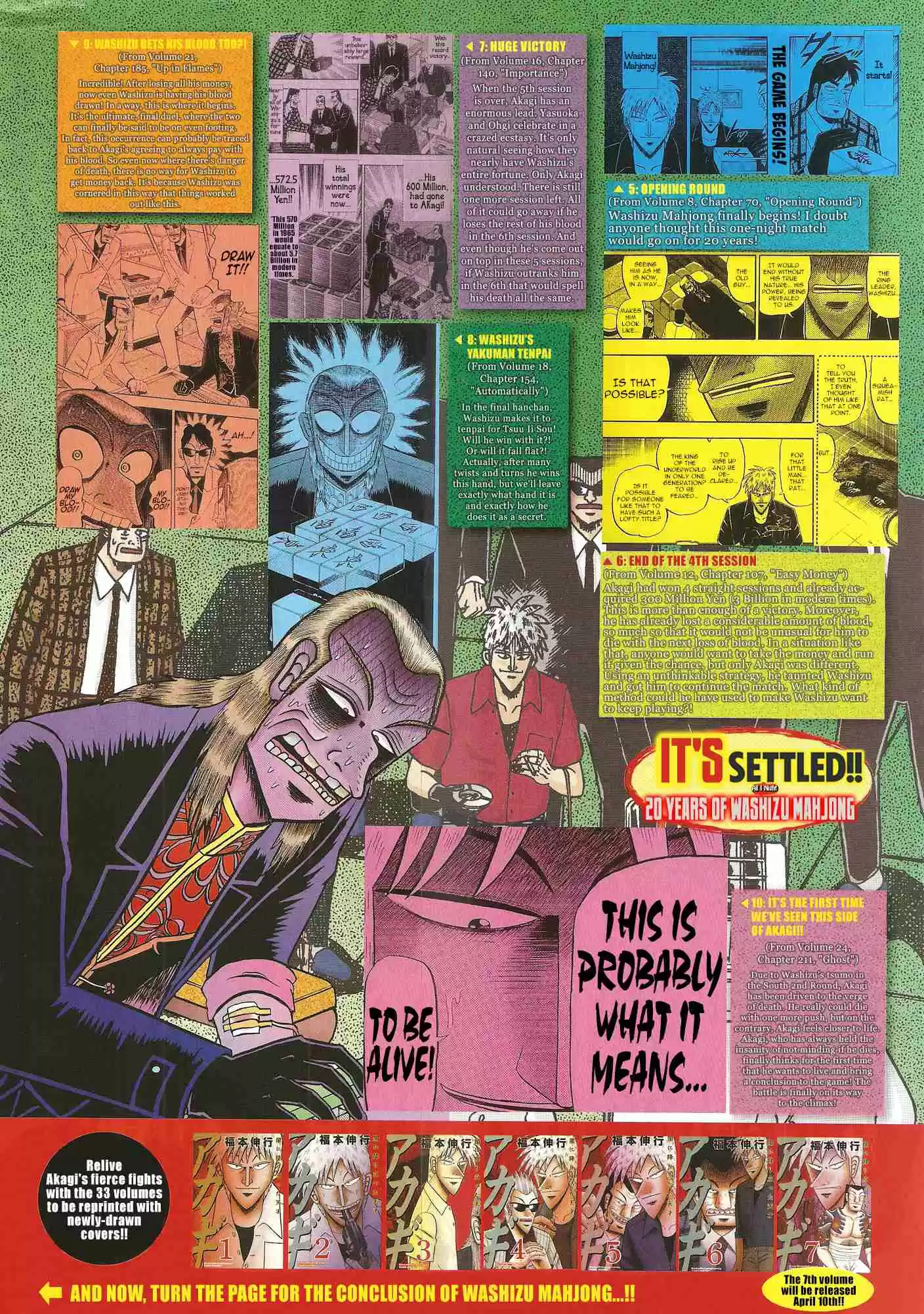 Tohai Densetsu Akagi Ch.296