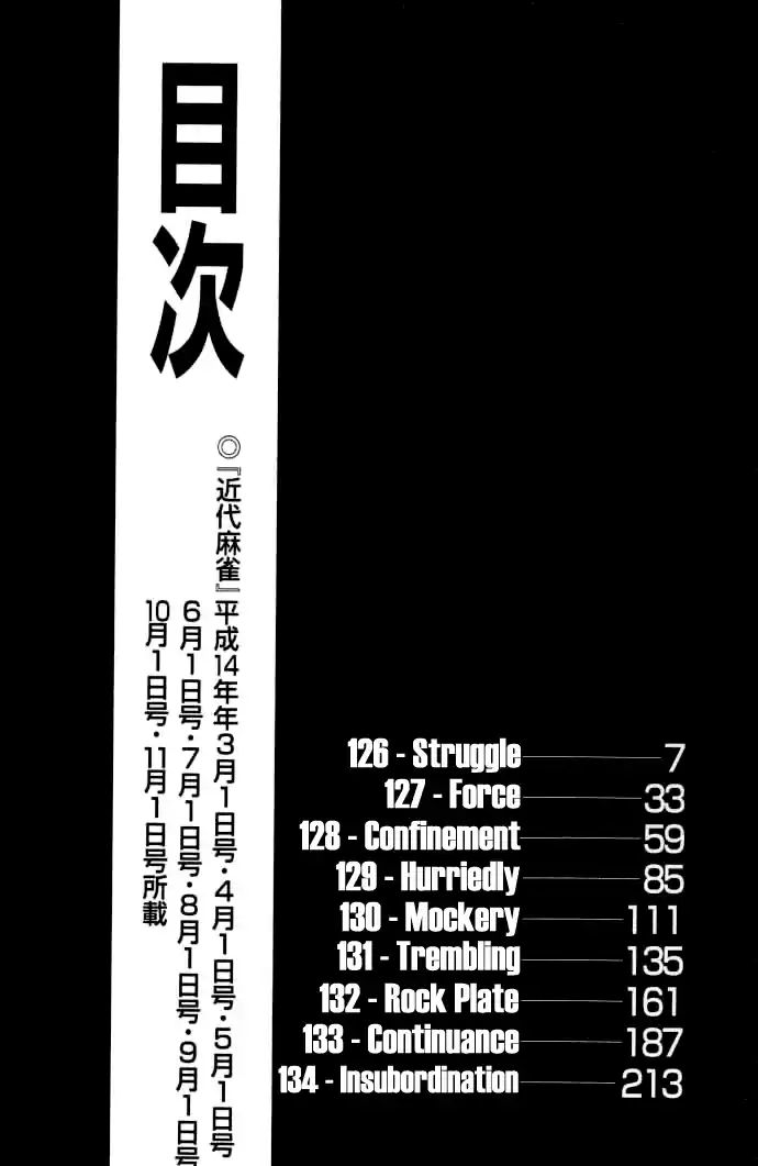 Tohai Densetsu Akagi Vol.15 Ch.126