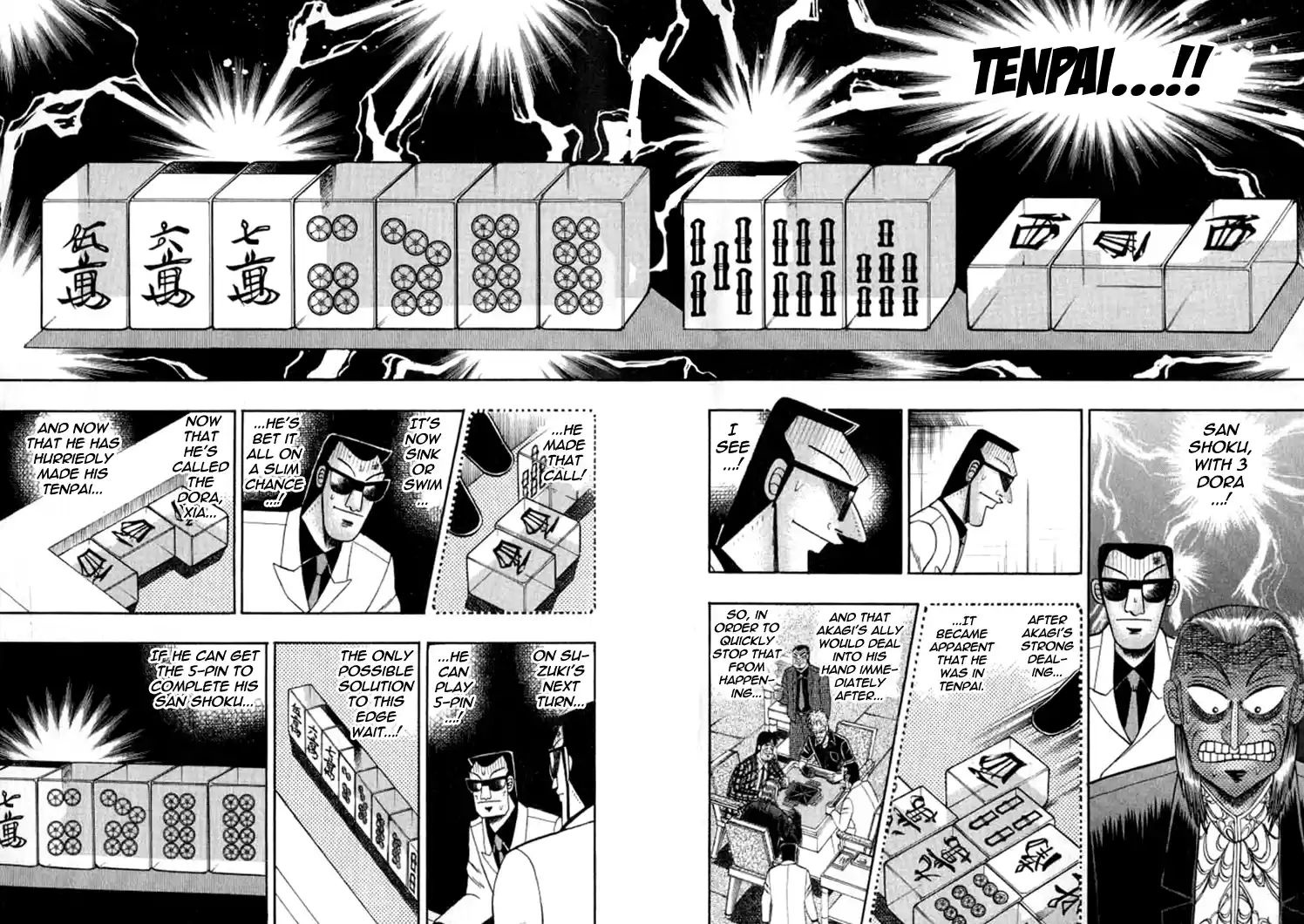 Tohai Densetsu Akagi Vol.15 Ch.129