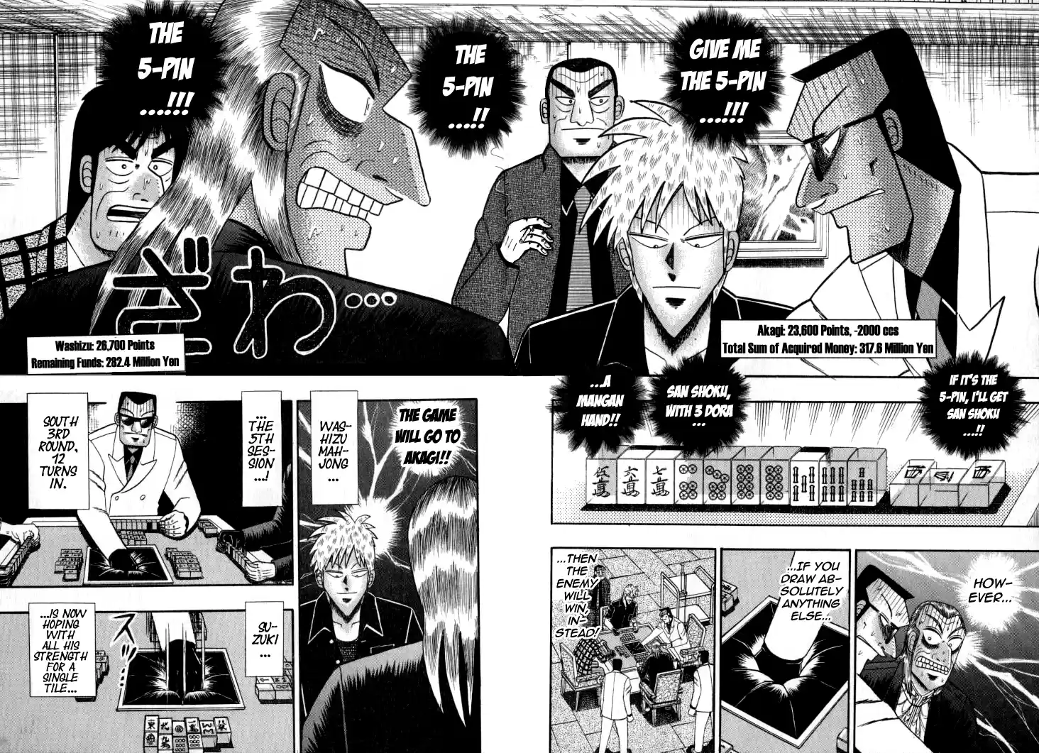 Tohai Densetsu Akagi Vol.15 Ch.130