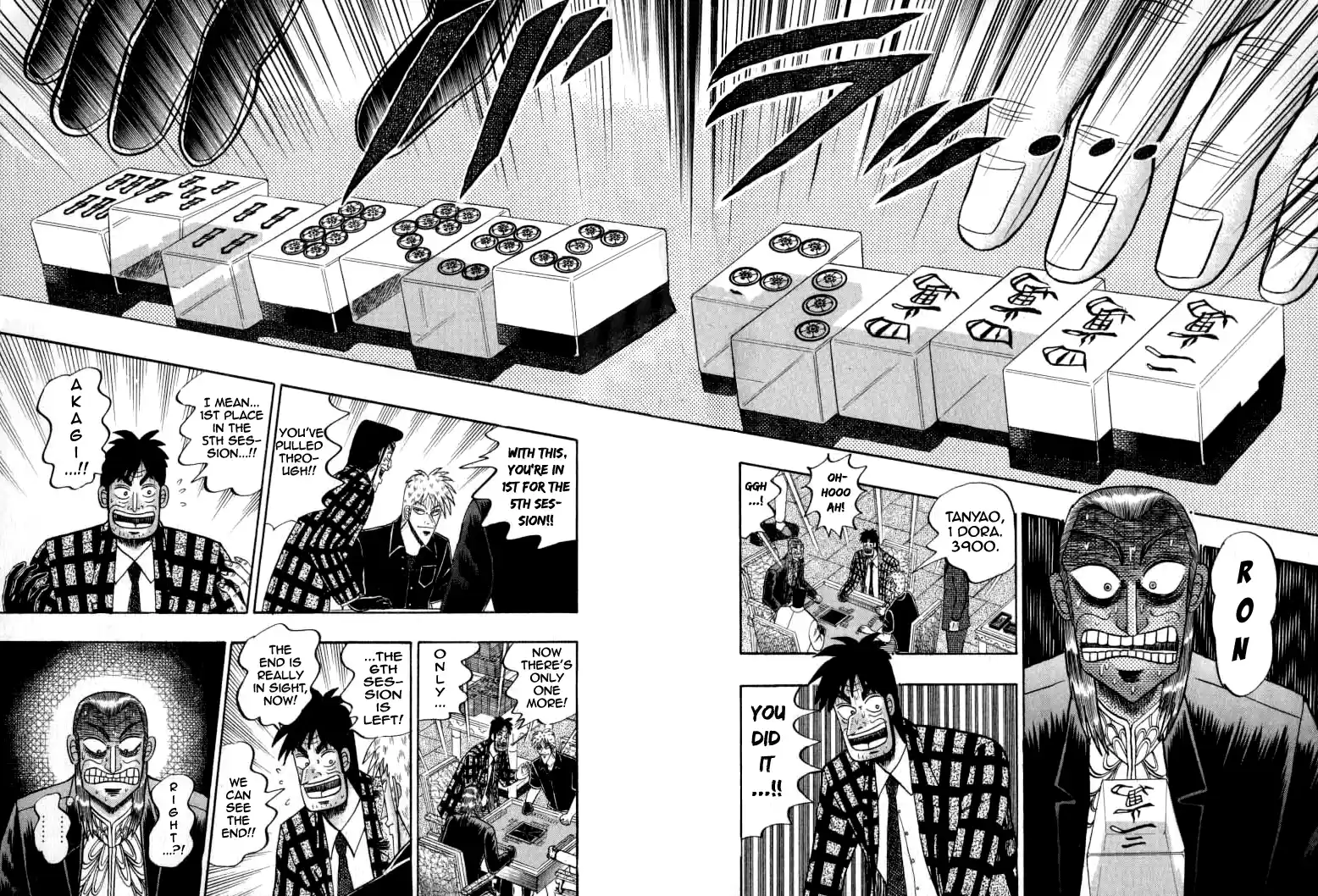 Tohai Densetsu Akagi Vol.15 Ch.132