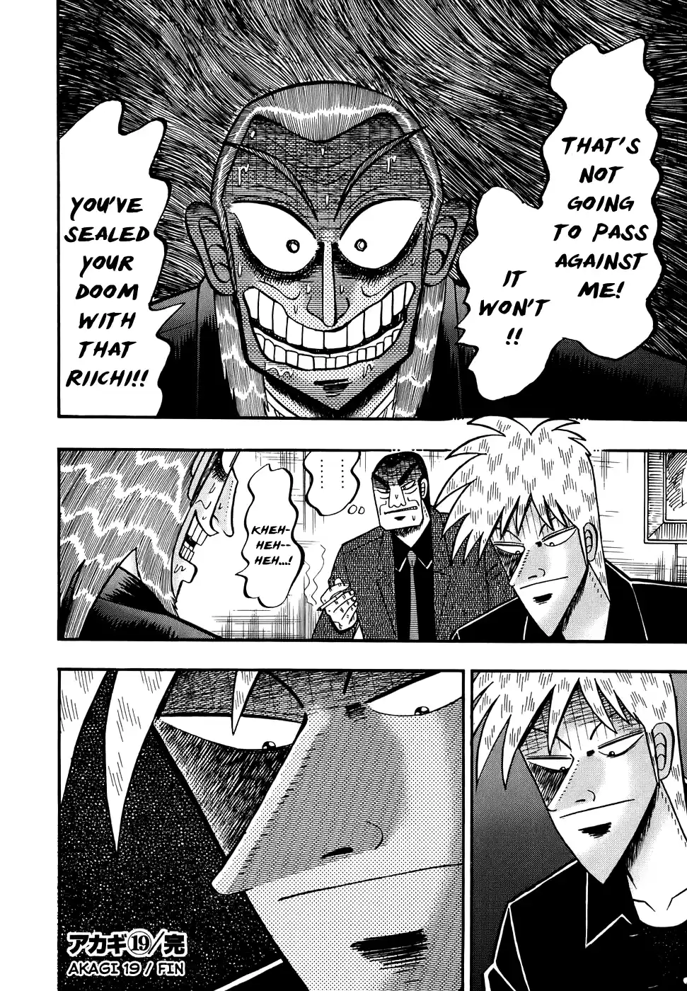 Tohai Densetsu Akagi Vol.19 Ch.168