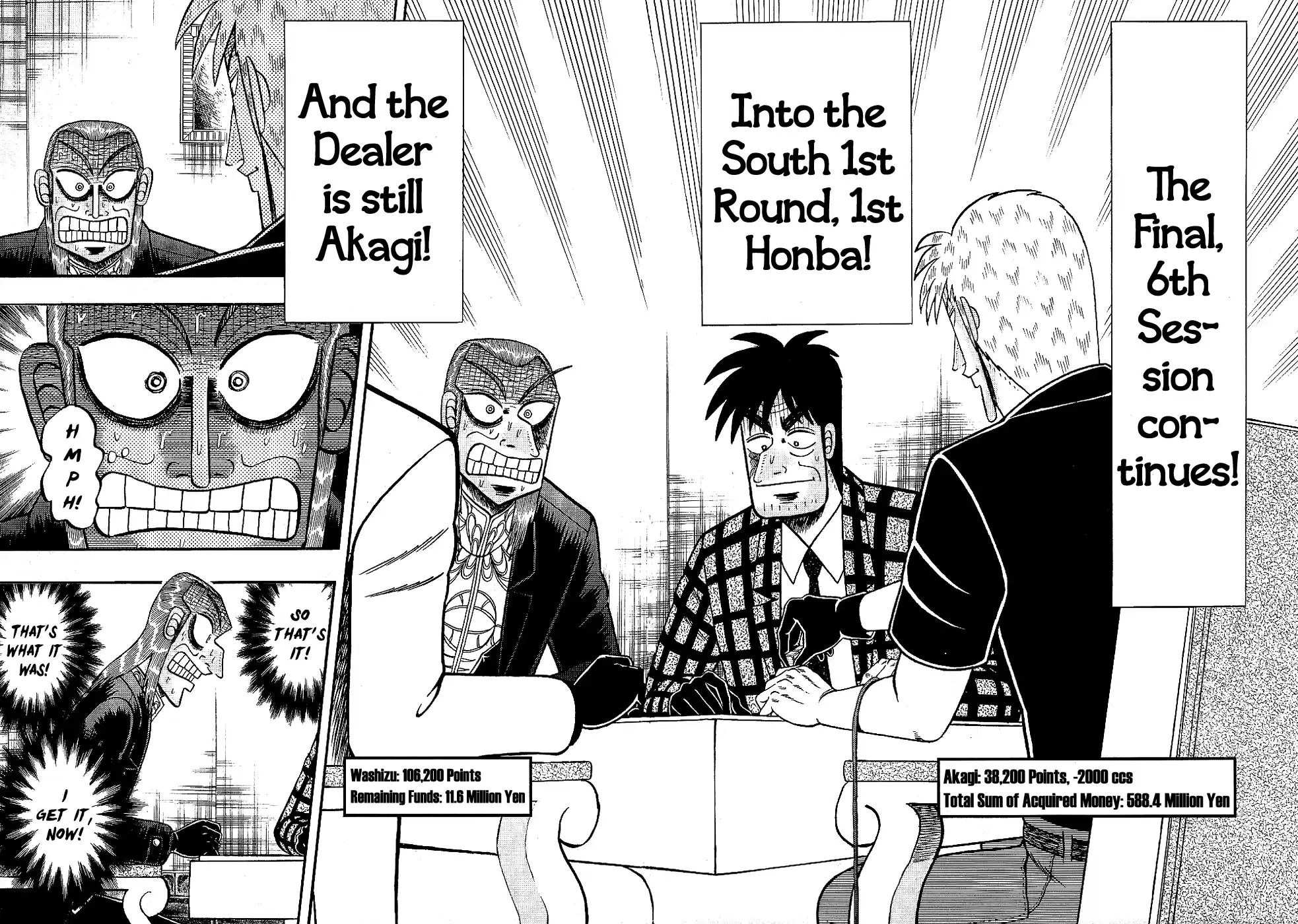 Tohai Densetsu Akagi Vol.21 Ch.182