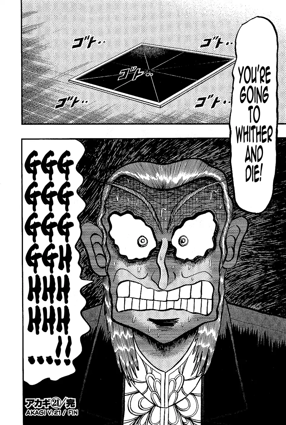 Tohai Densetsu Akagi Vol.21 Ch.185