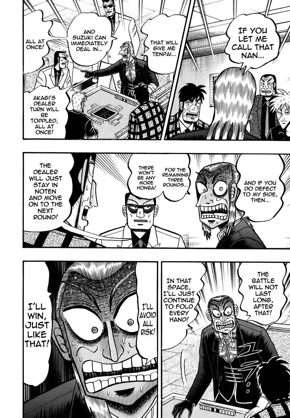 Tohai Densetsu Akagi Vol.22 Ch.188