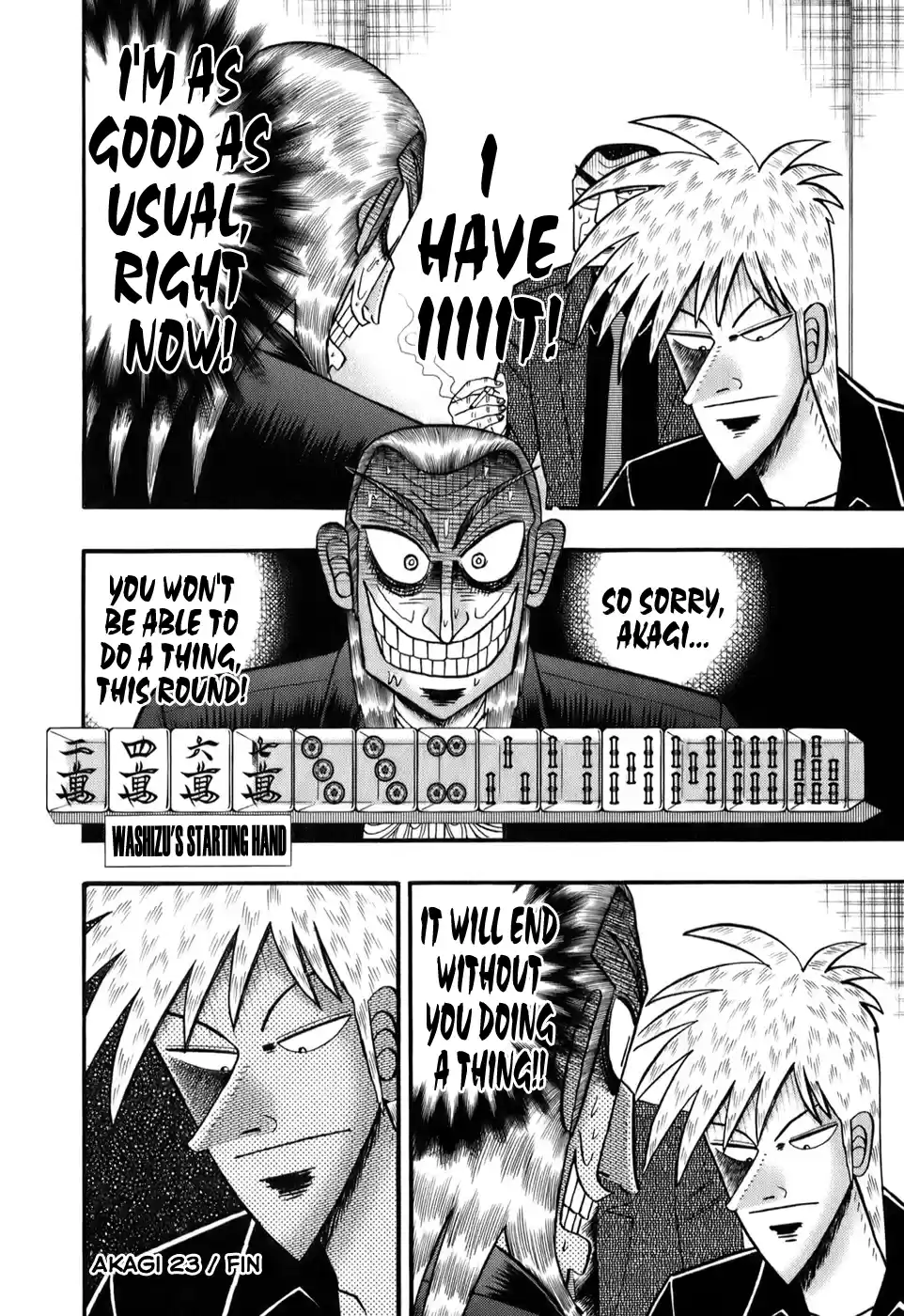 Tohai Densetsu Akagi Vol.23 Ch.203