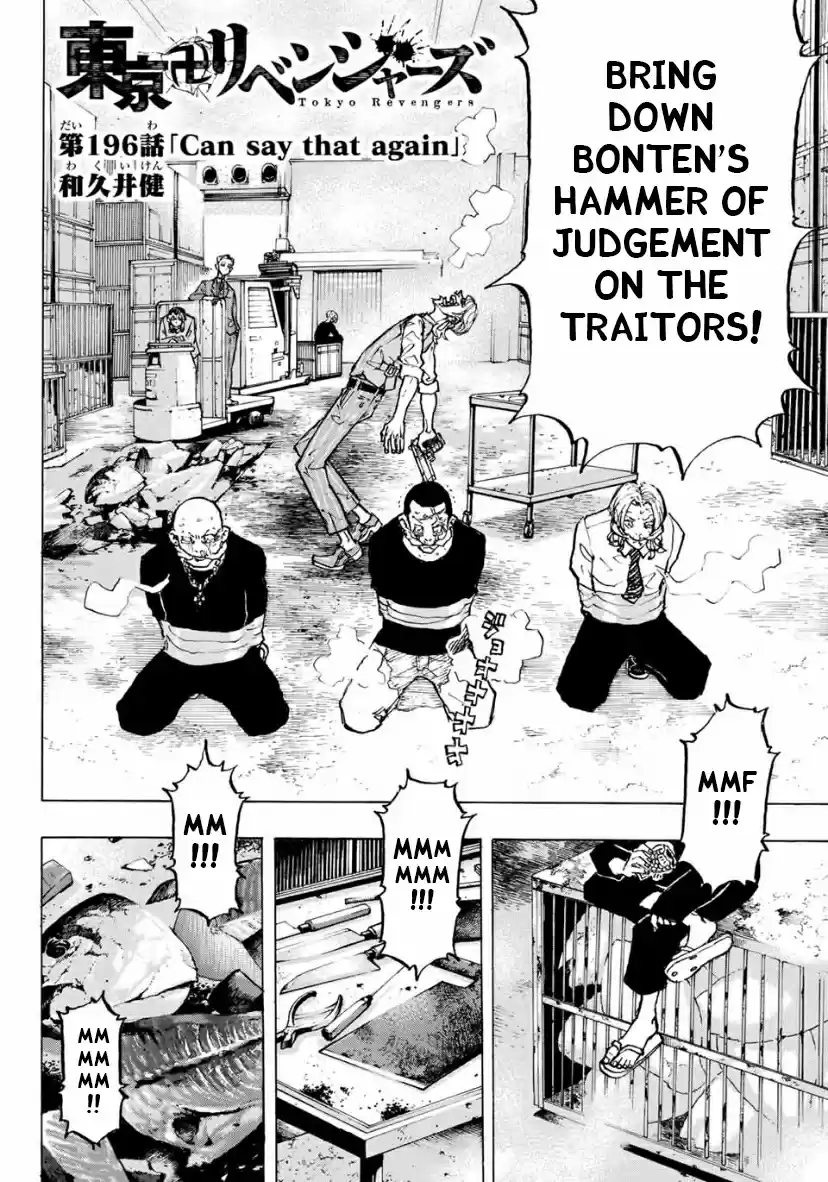 Tokyo Manji Revengers Chapter 196: Can Say That Again
