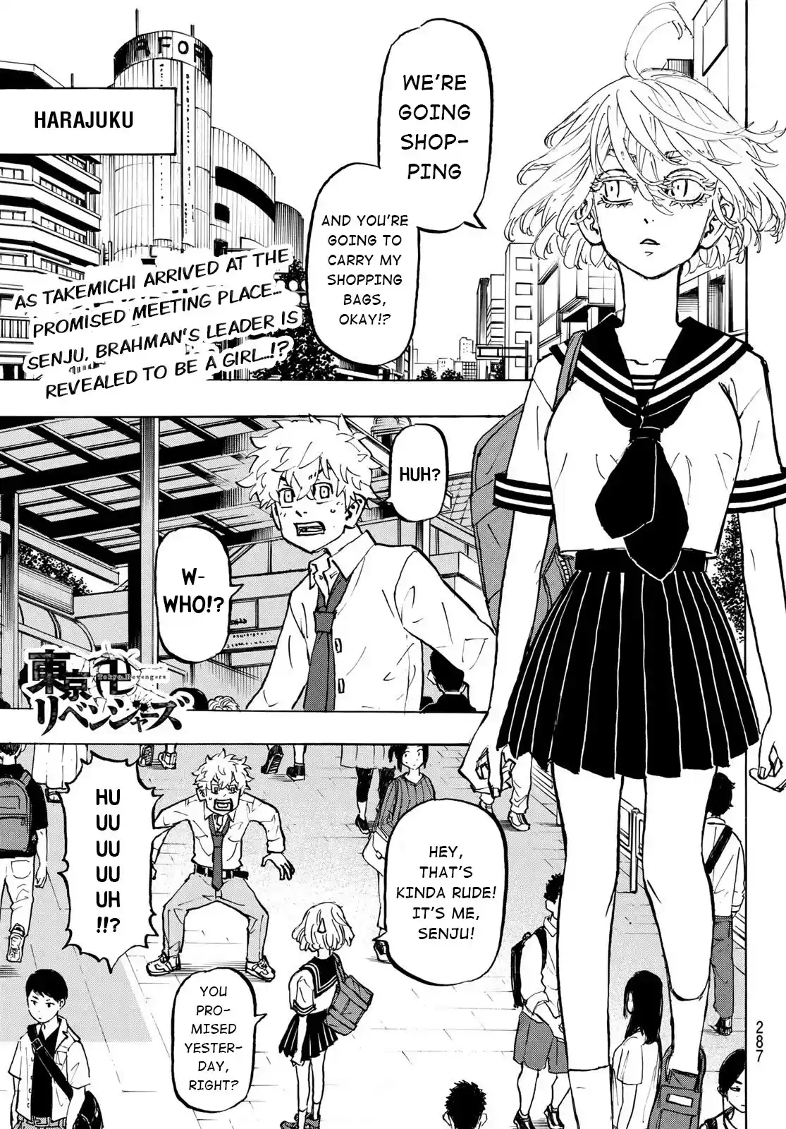 Tokyo Manji Revengers Chapter 216: Shows Her Color