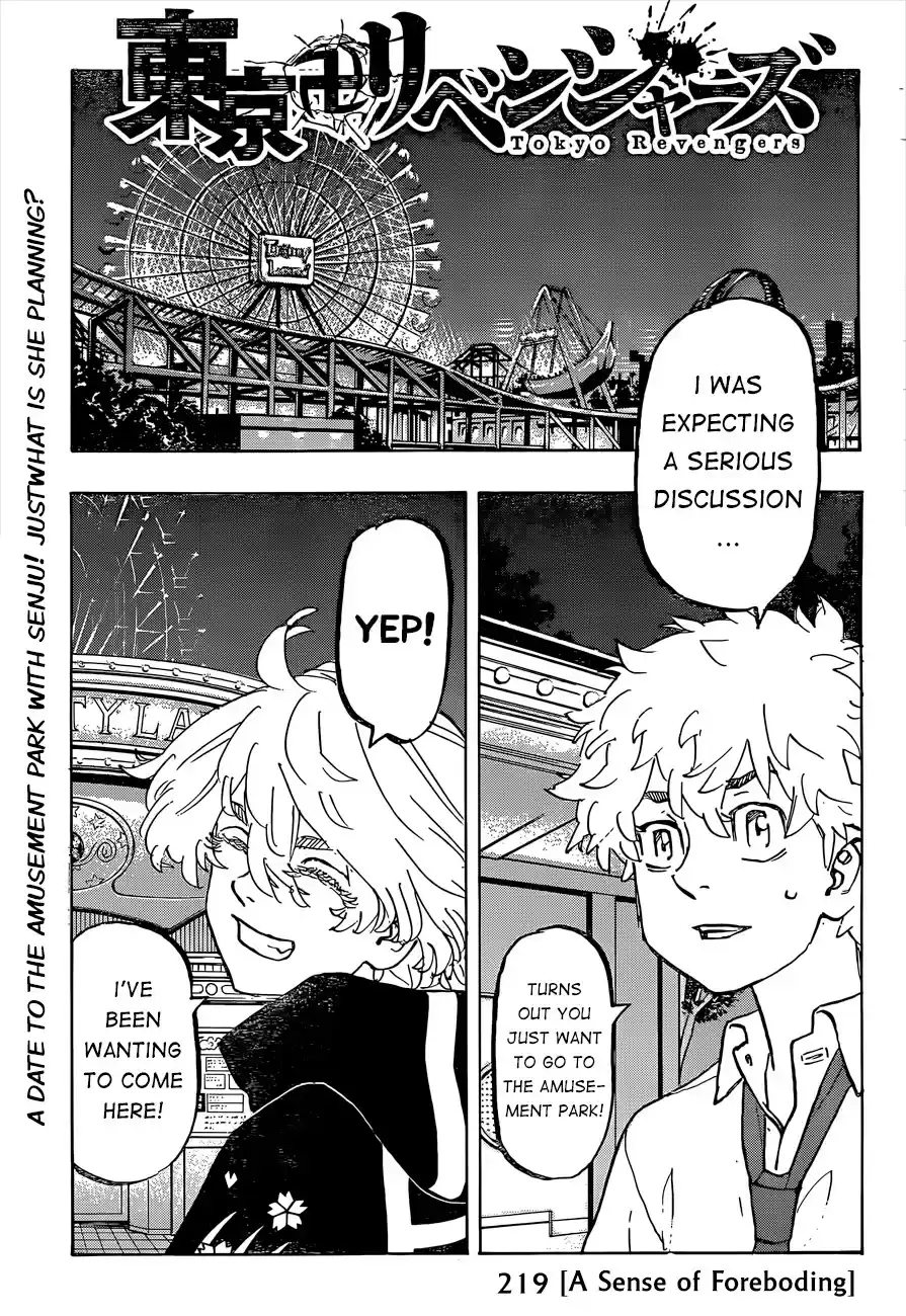 Tokyo Manji Revengers Chapter 219: A Sense Of Foreboding