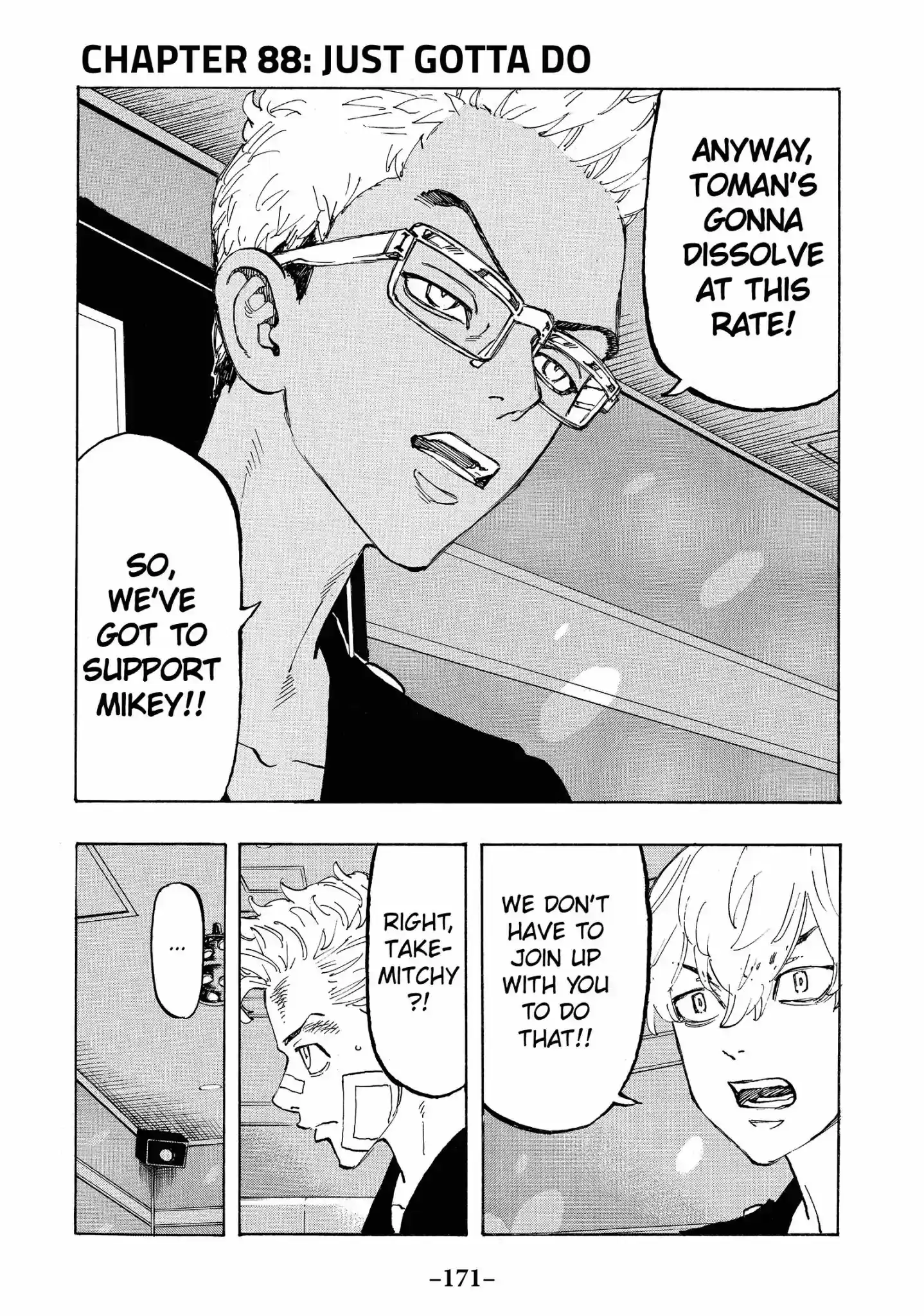 Tokyo Manji Revengers Vol.10 Chapter 88: Just gotta do