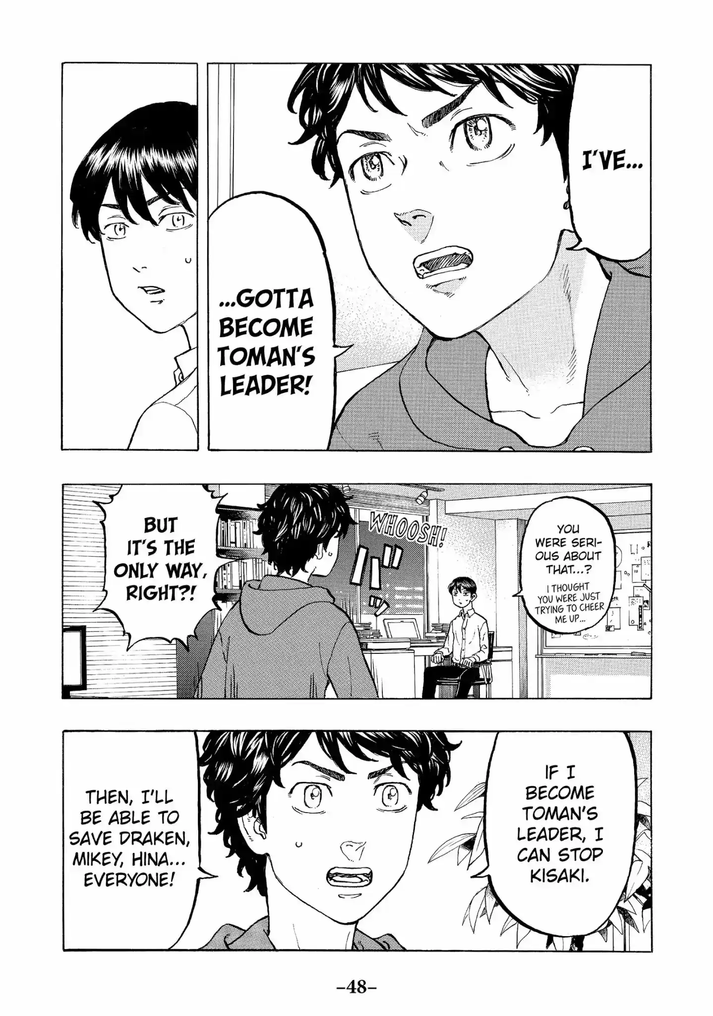 Tokyo Manji Revengers Vol.5 Chapter 36: Anyone's Guess