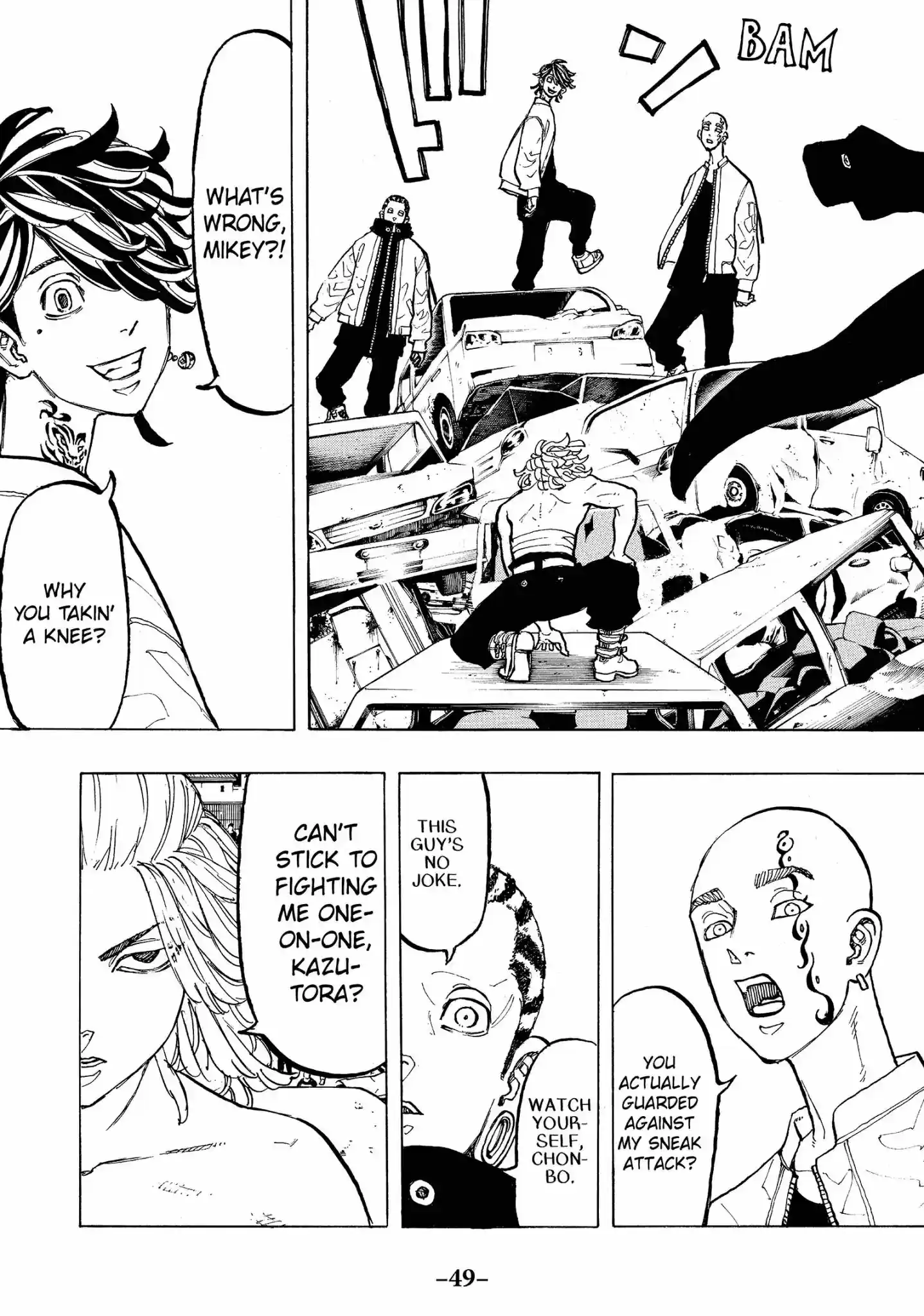 Tokyo Manji Revengers Vol.7 Chapter 54: Below The Belt