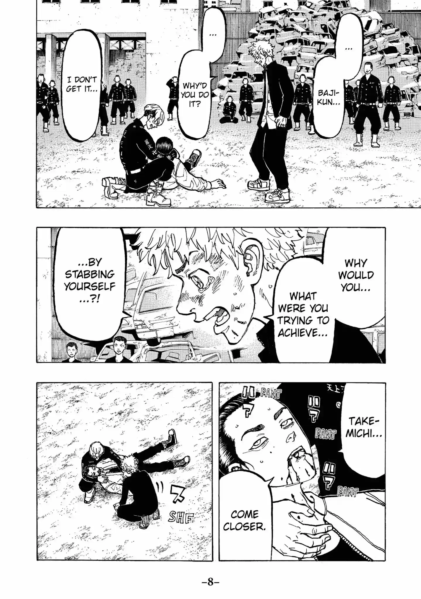 Tokyo Manji Revengers Vol.8 Chapter 61: In Tears