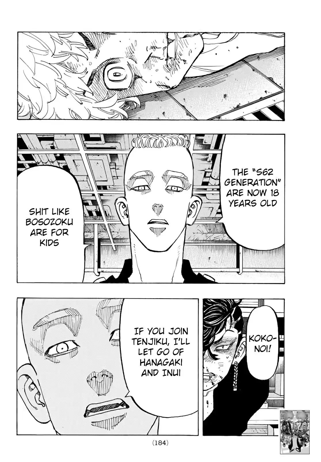 Tokyo 卍 Revengers Ch. 141 lay out a plan